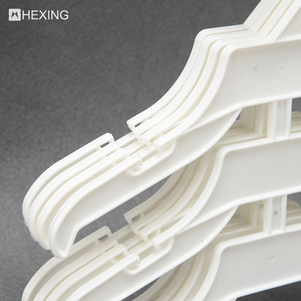 White Clip Clothing Store Hanger