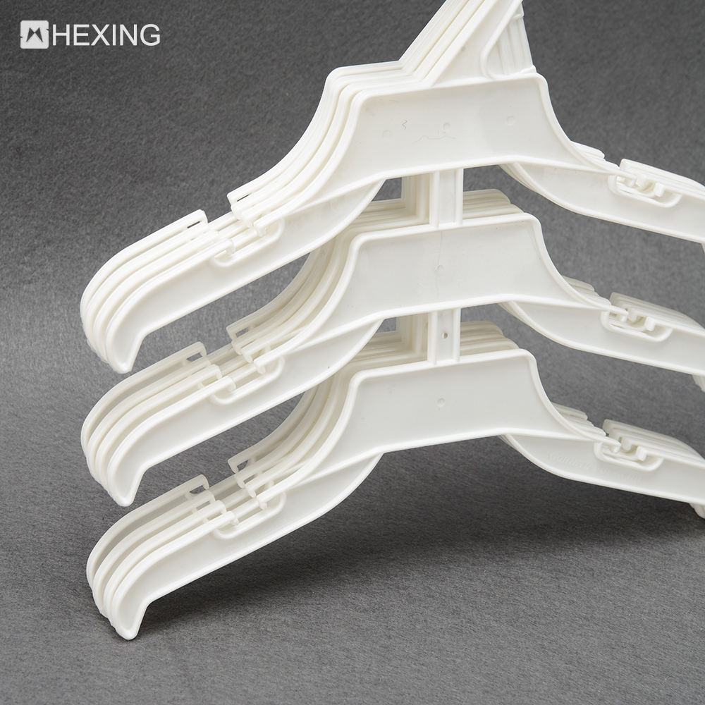 White Clip Clothing Store Hanger