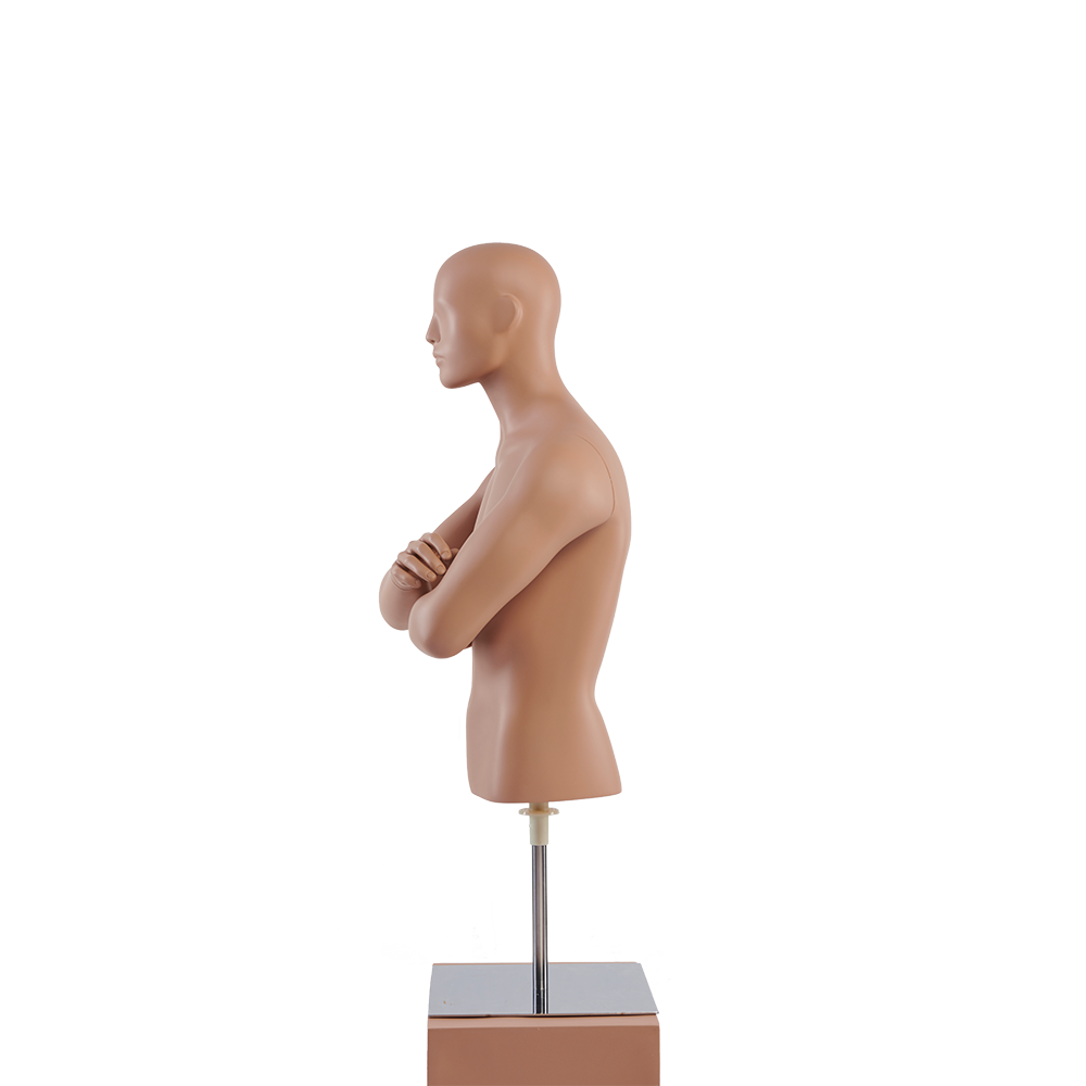 Half Body Male Torso Dummy Dress Form Tailoring