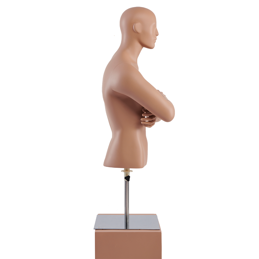 Half Body Male Torso Dummy Dress Form Tailoring