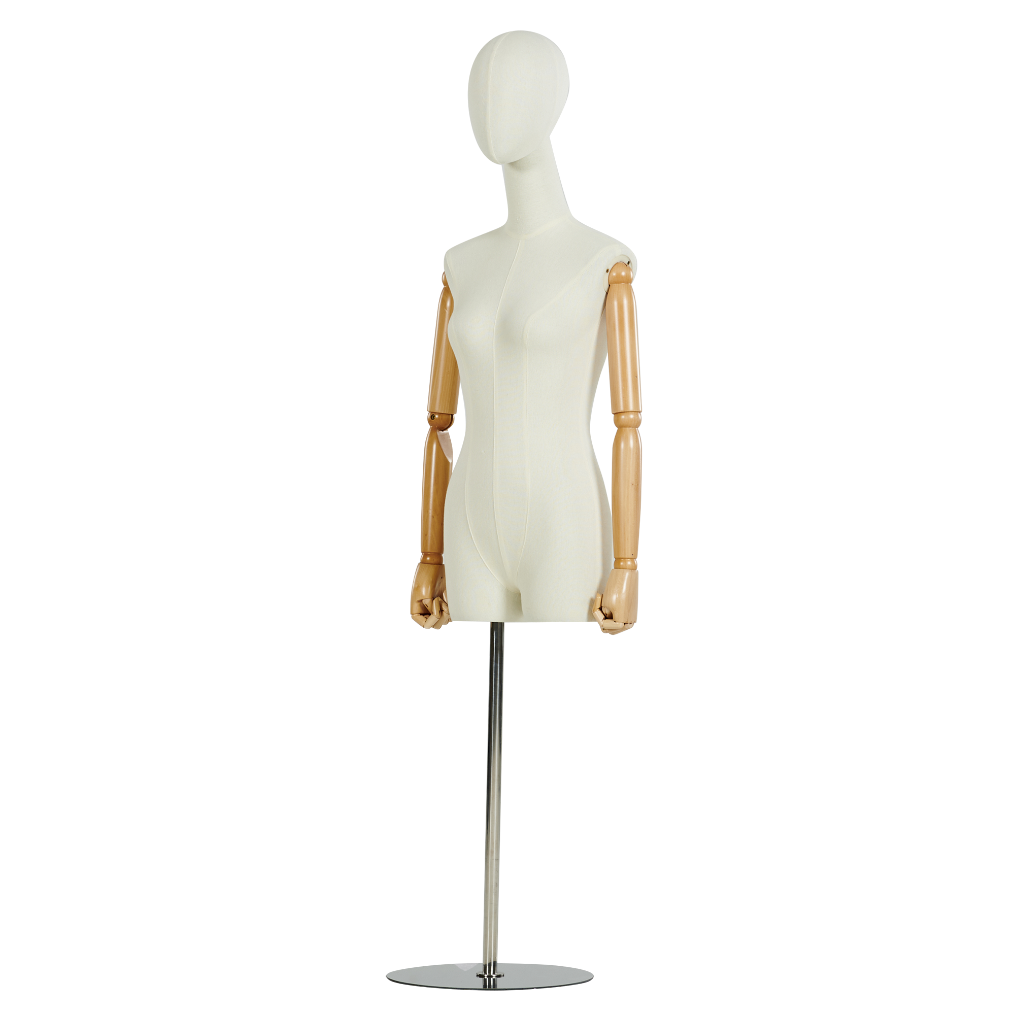 Half Body Torso Standing Woman Mannequins dress form