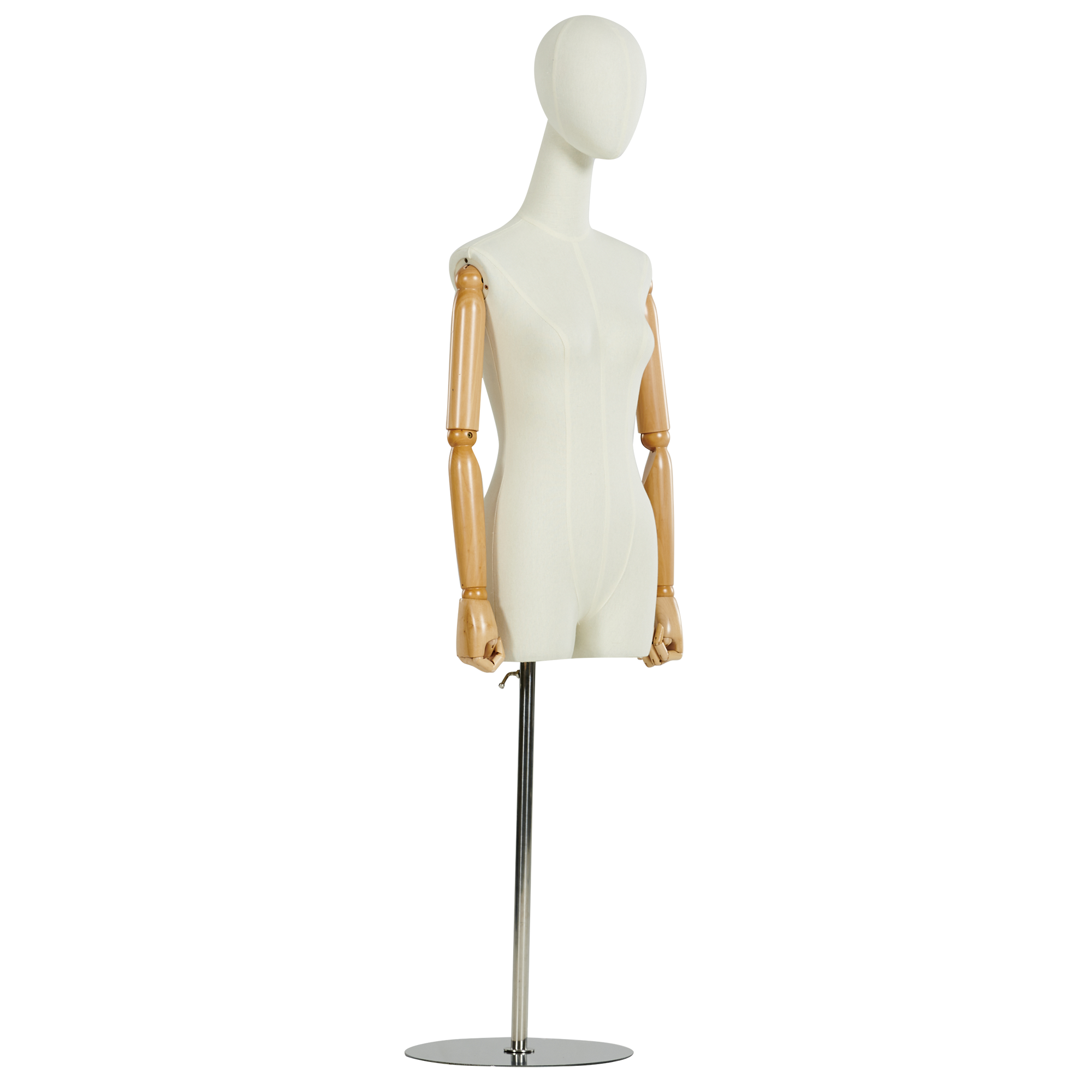 Half Body Torso Standing Woman Mannequins dress form