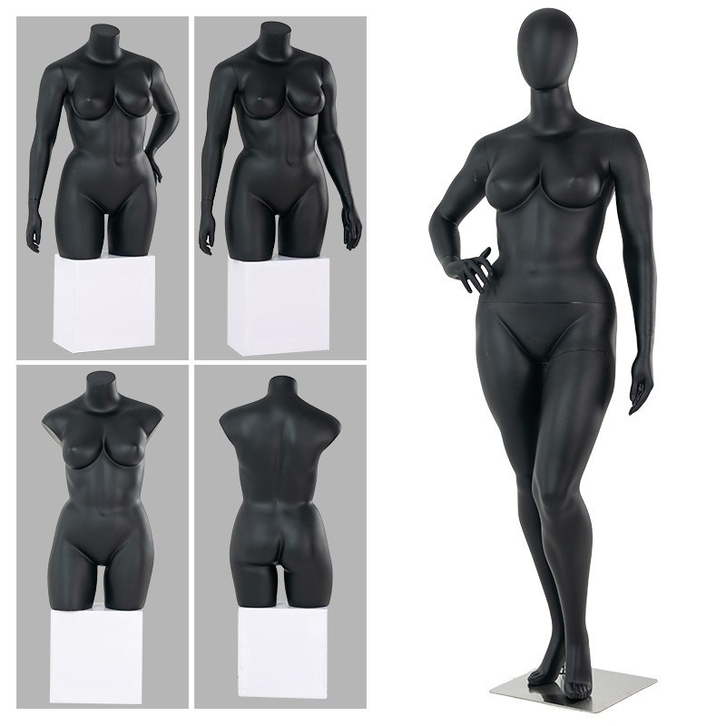 Female Half Body Plus Size Underwear Mannequin