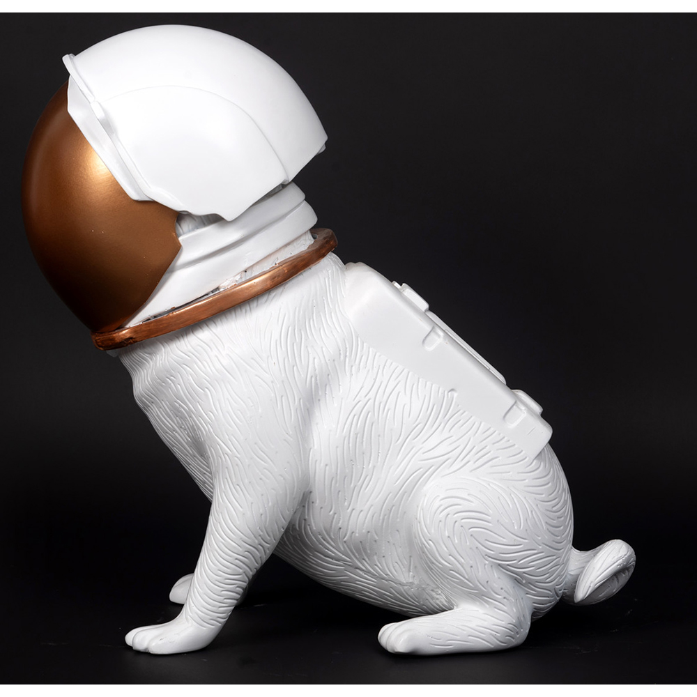 Realistic Chrome Dog Mannequin