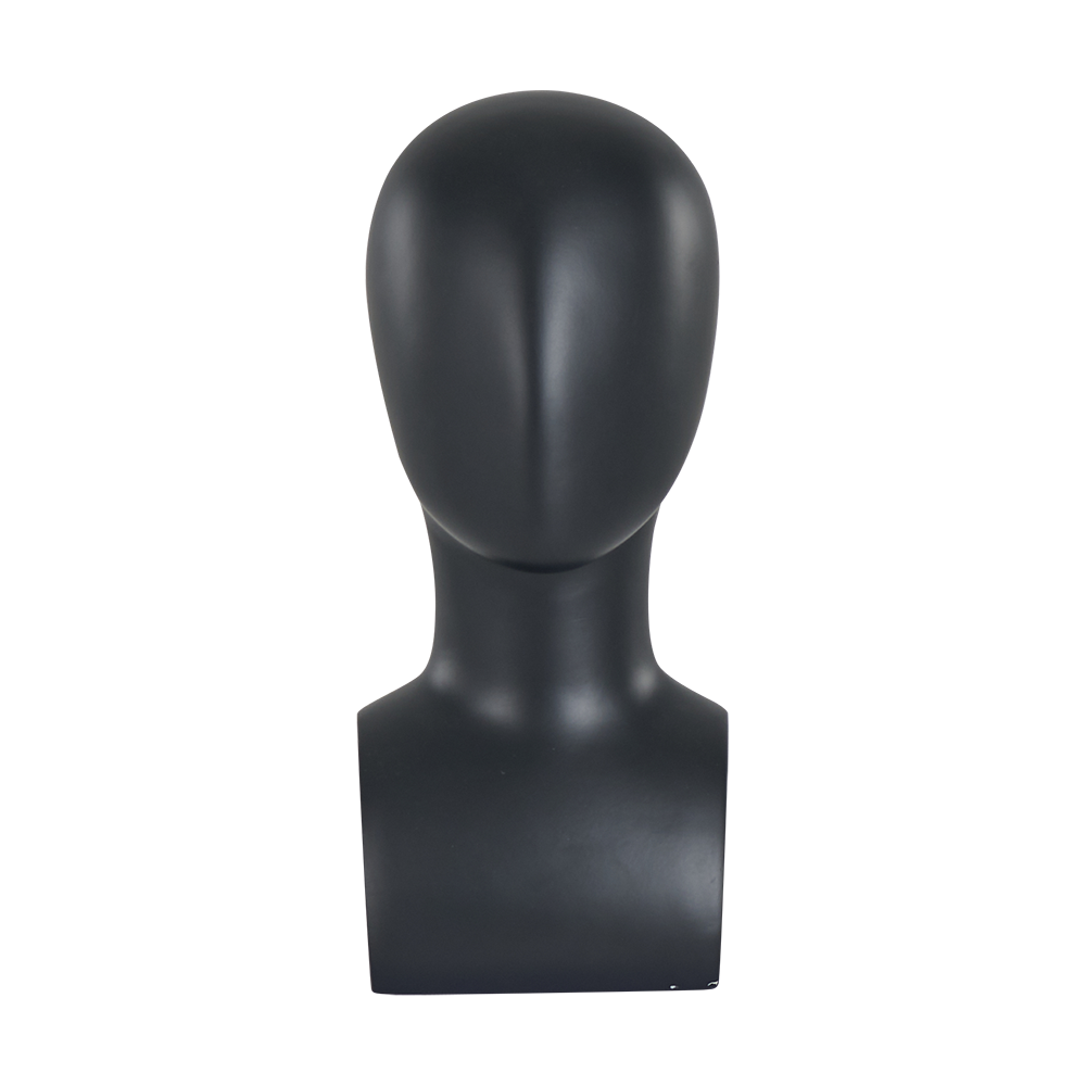 Customize Torso Fiberglass Faceless Mannequin Head For Hat