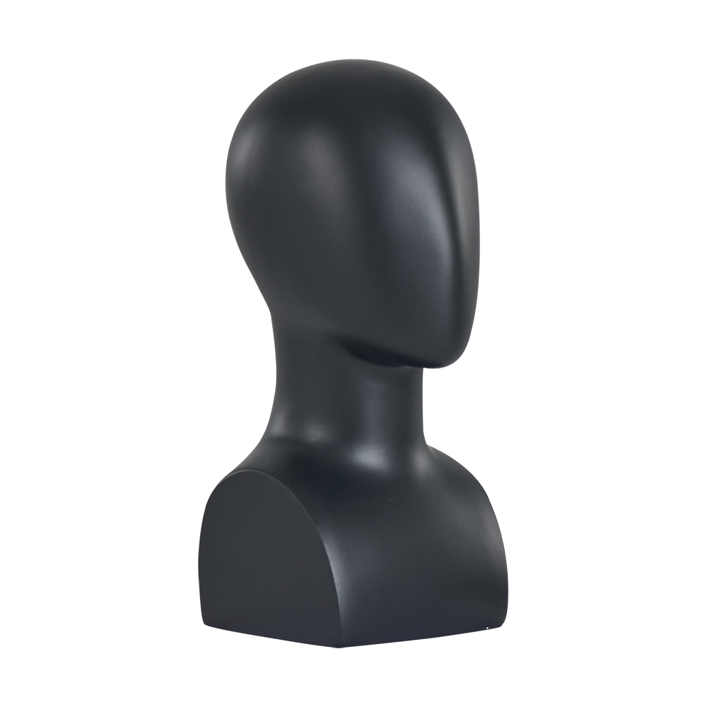 Customize Torso Fiberglass Faceless Mannequin Head For Hat