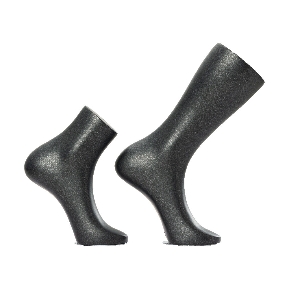 Customized Fiberglass Sock Display foot mannequins Multiple size selection