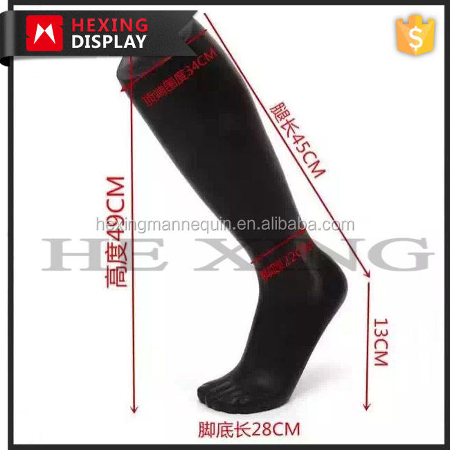 Customized Fiberglass Sock Display foot mannequins Multiple size selection