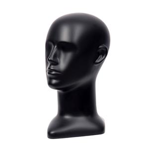 realistic-male-fiberglass-mannequin-head-for-hat and Sunglasses display