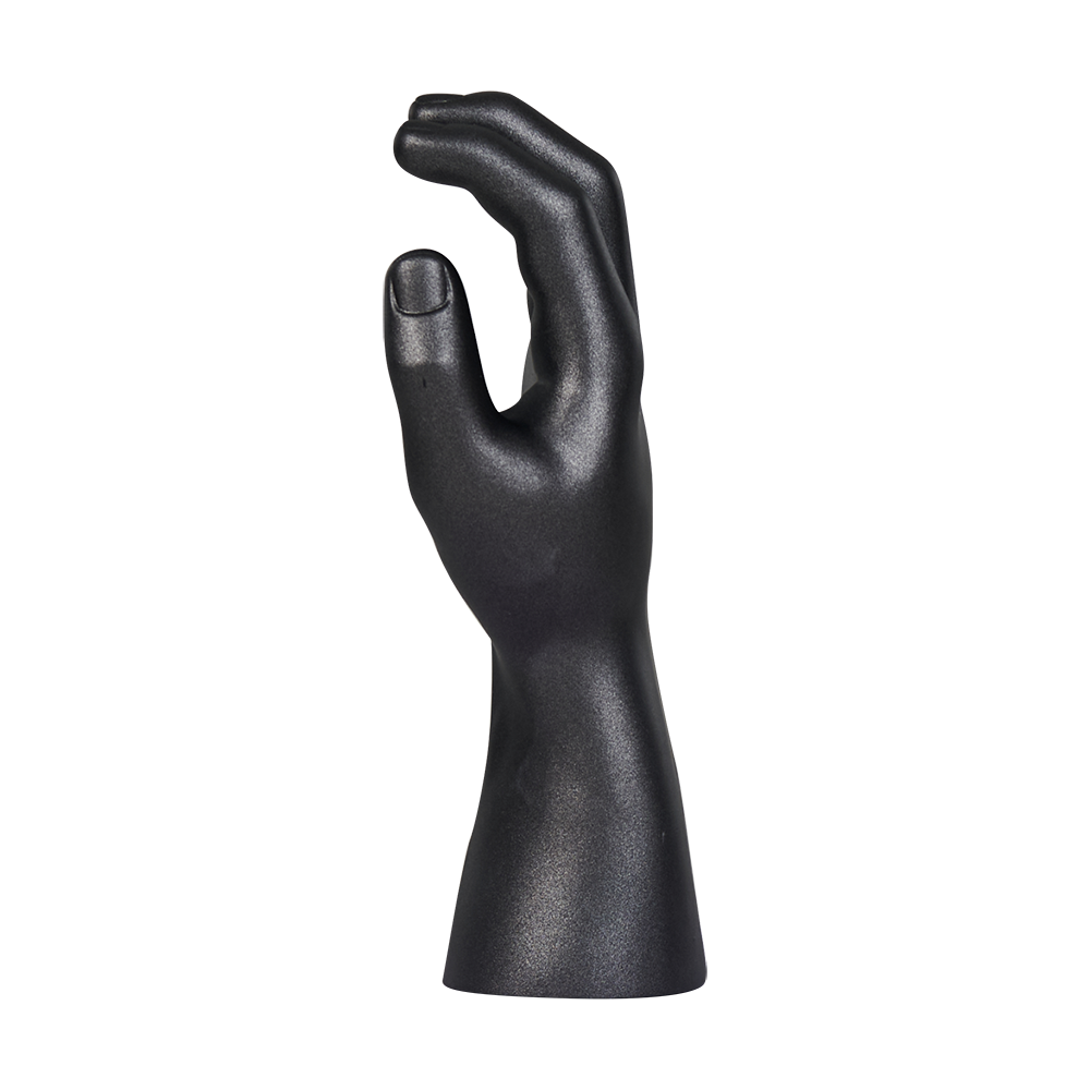 Китай Черная пластиковая мужская реалистическая рука манекена для дисплея перчаток, производитель