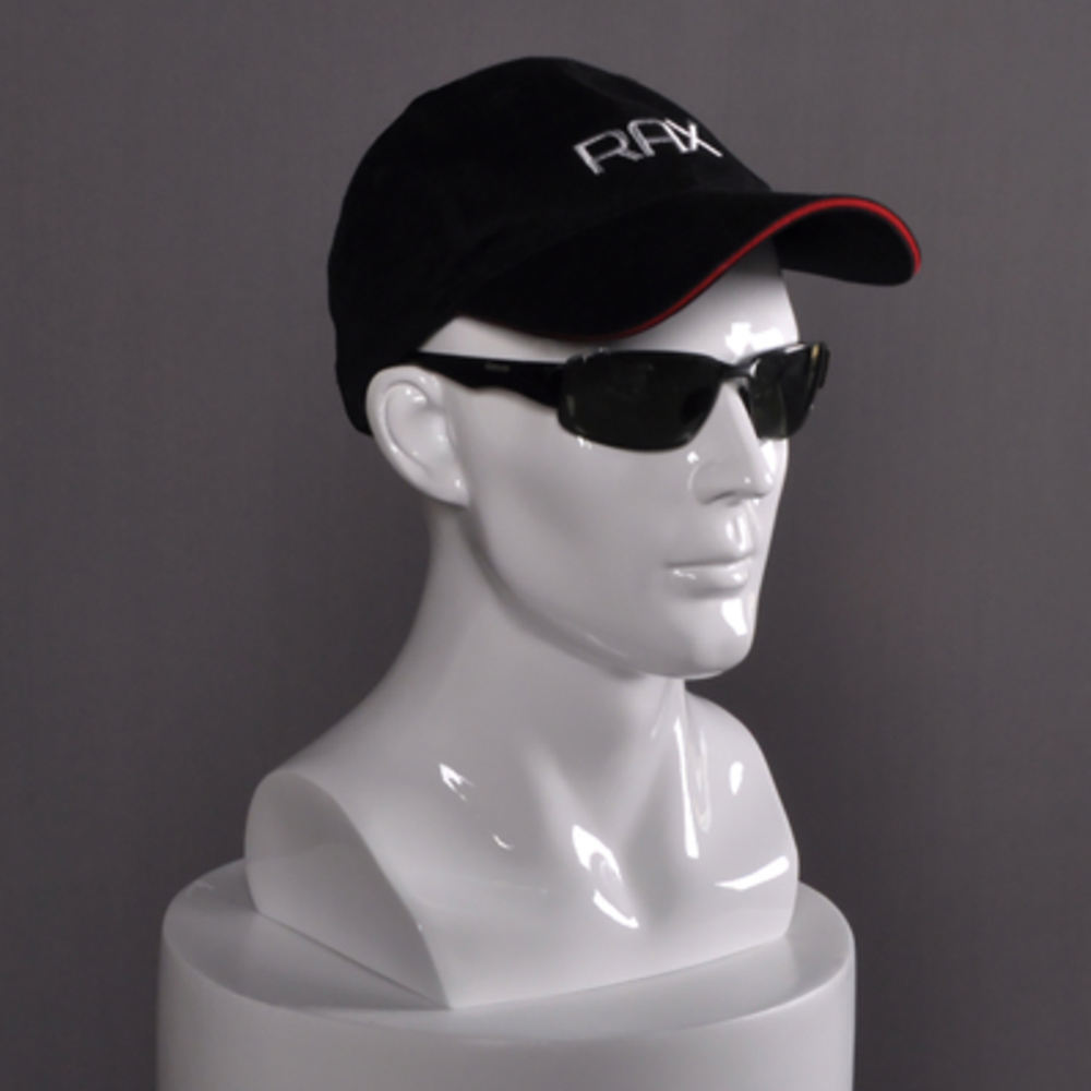 Cheap Custom Fiberglass Display Male Realistic Mannequin Heads For Cap