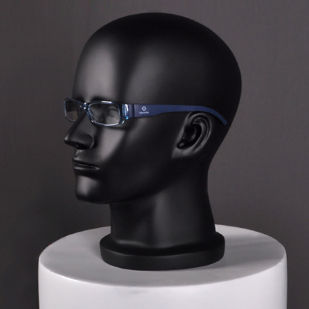 Китай Дешевый изготовленный на заказ стекловолоконный дисплей Мужские реалистичные головы манекена для крышки, производитель