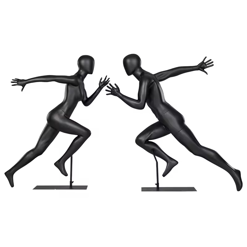 Running sport male mannequin