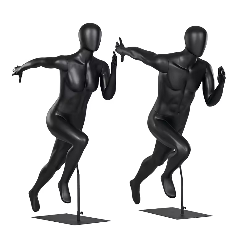 Running sport male mannequin