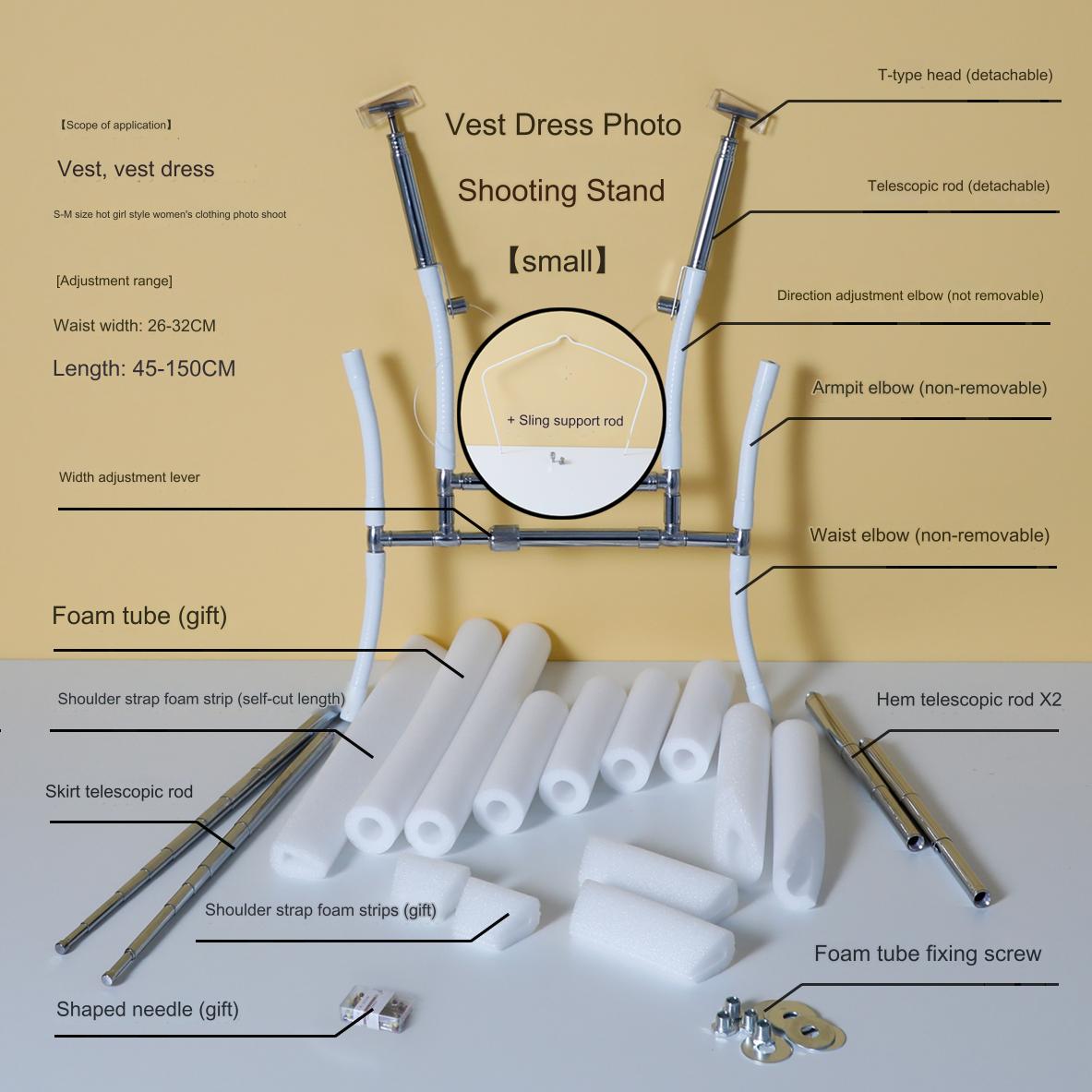 Vest hollowed out pendant modeling hanger