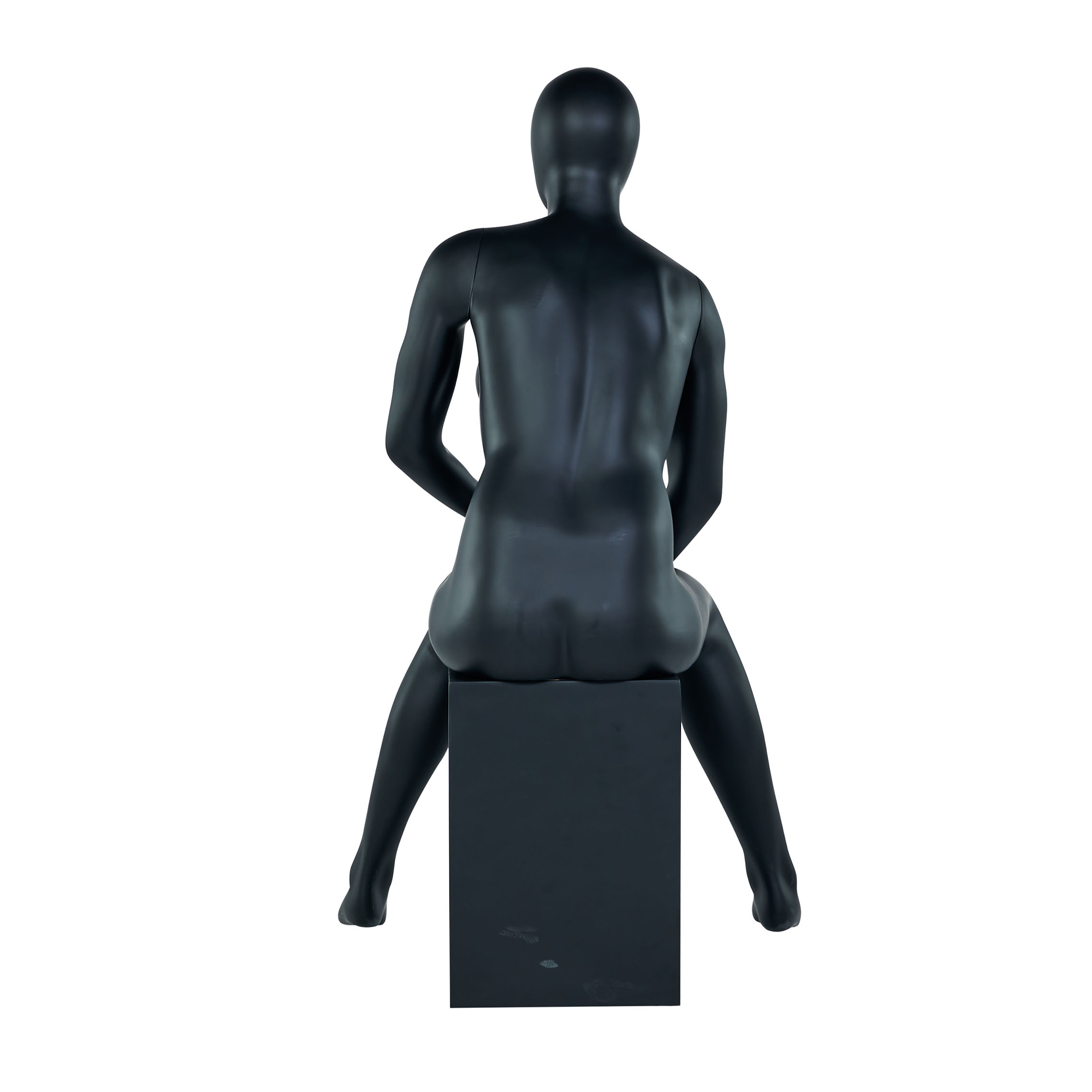 Fiberglass Display Sitting Female Mannequin