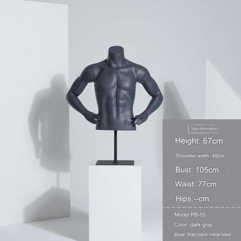 Clothing Store Muscular Upper Torso Mannequins