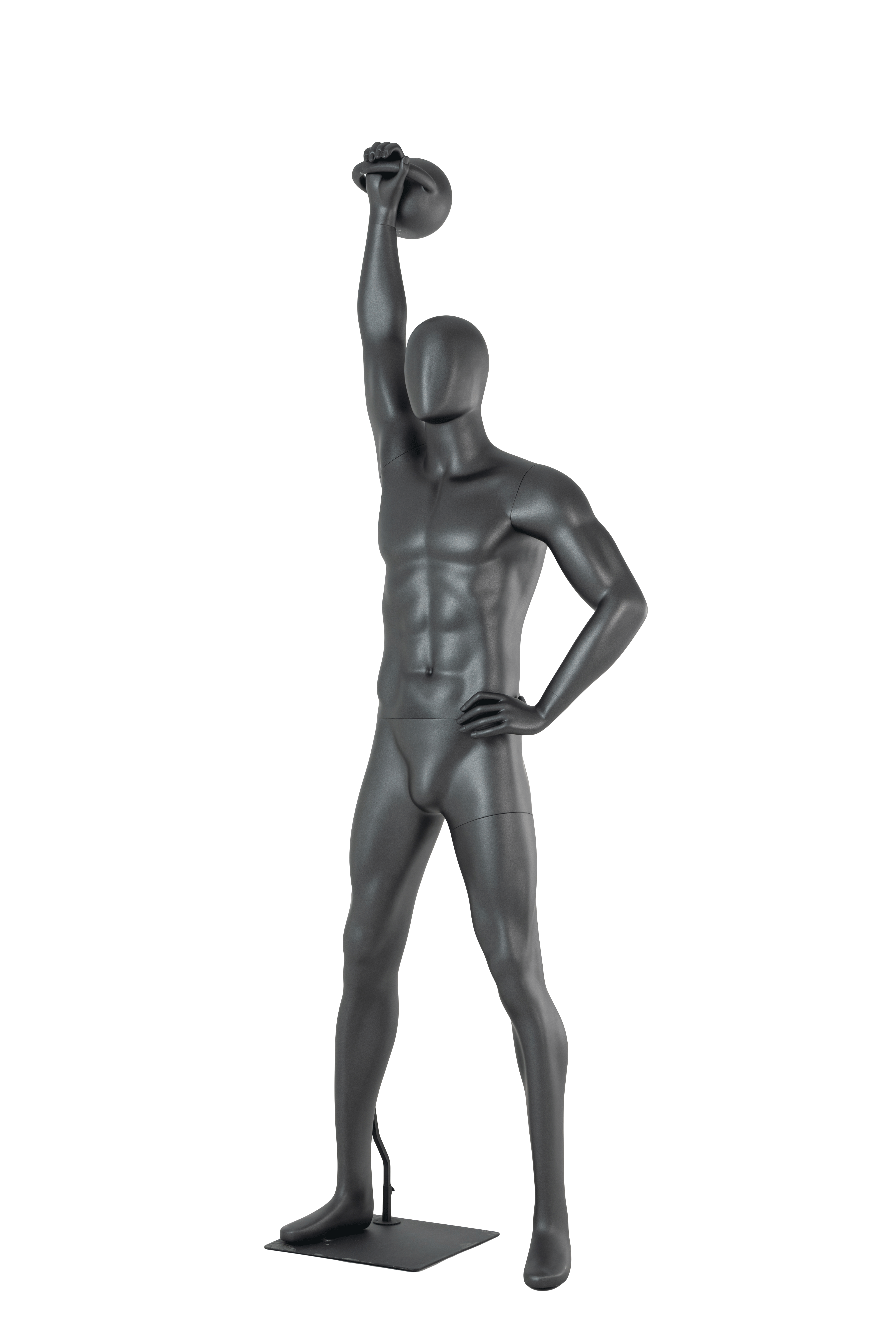 Male Kettleball Lifting Mannequin