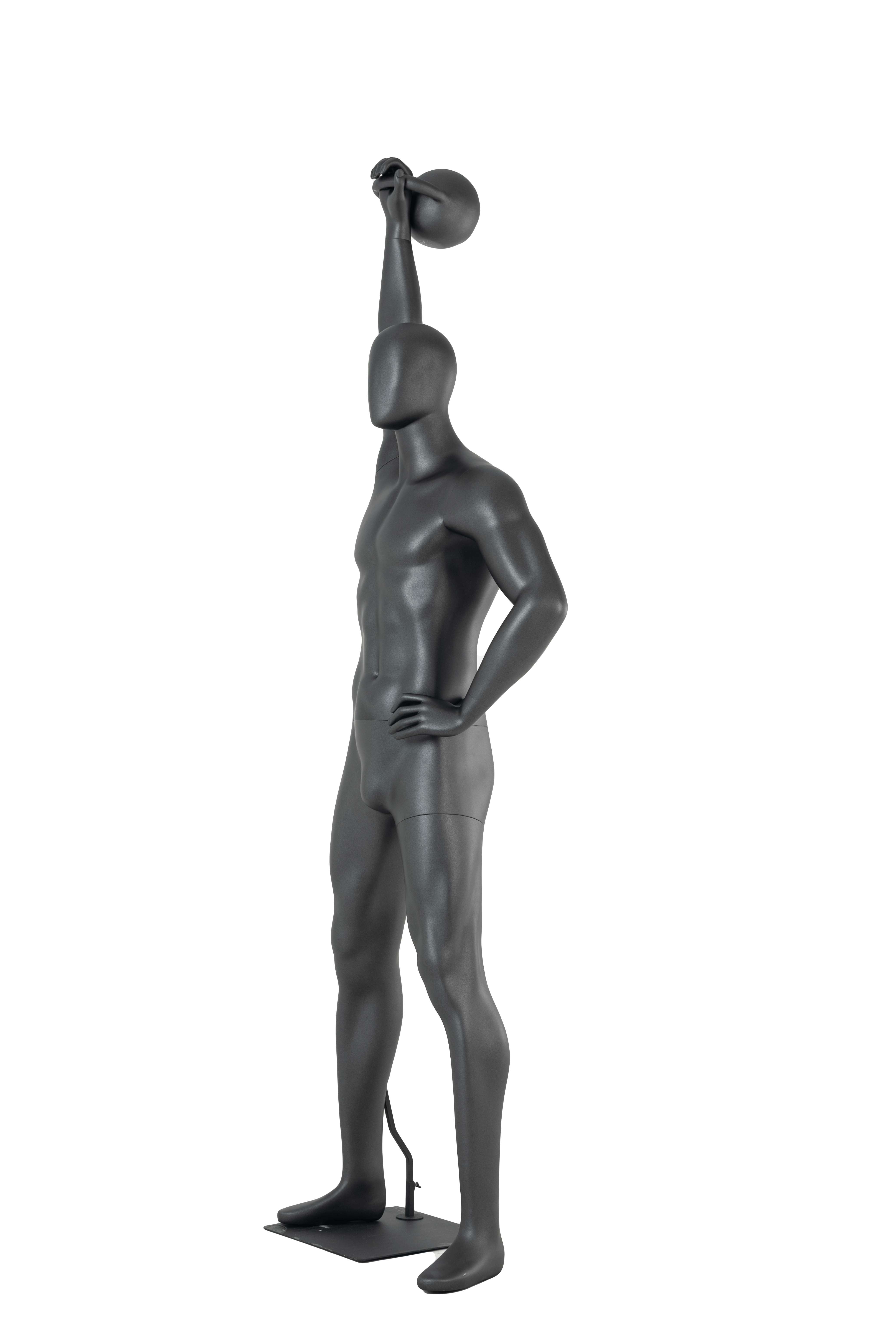 Male Kettleball Lifting Mannequin