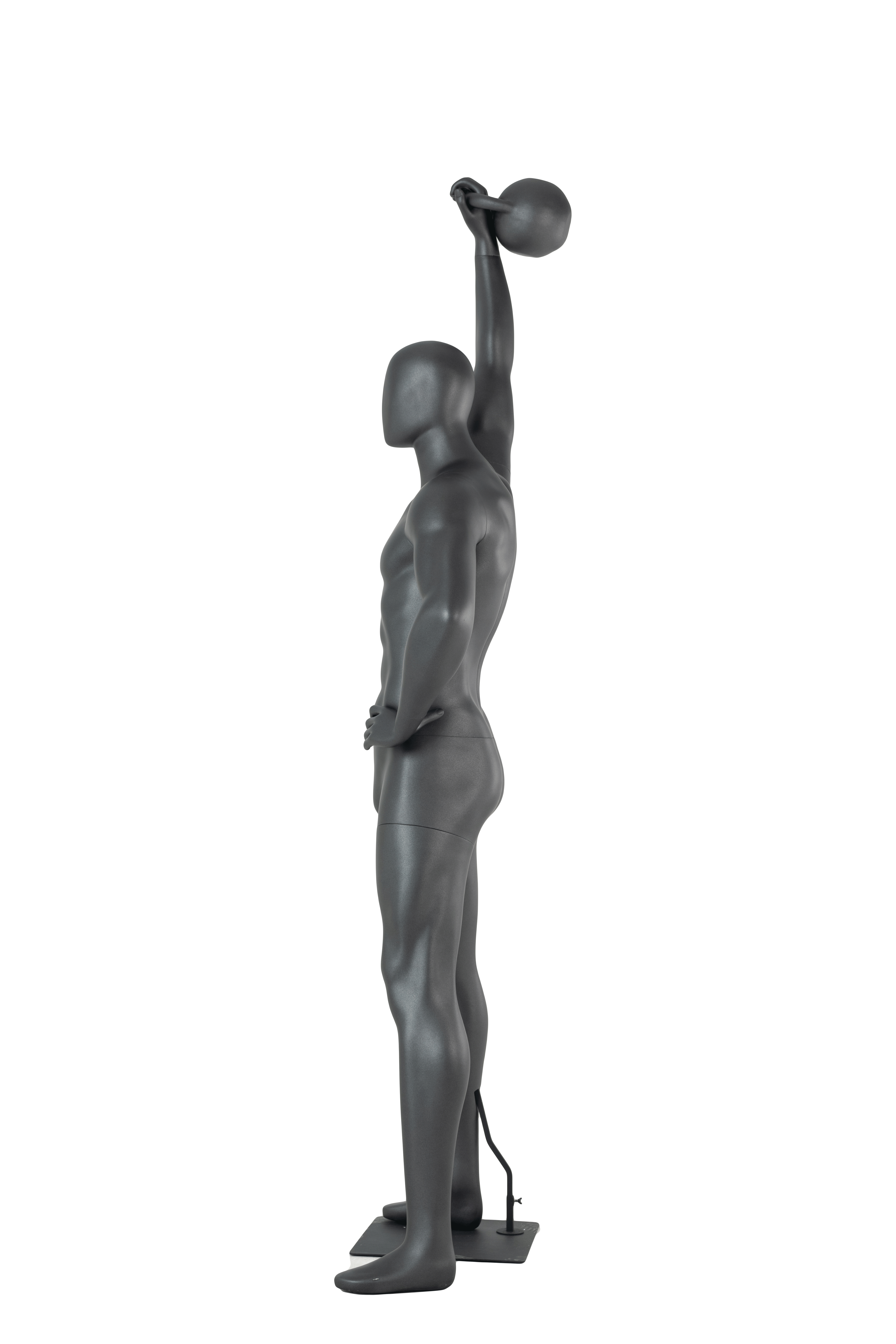 Male Kettleball Lifting Mannequin