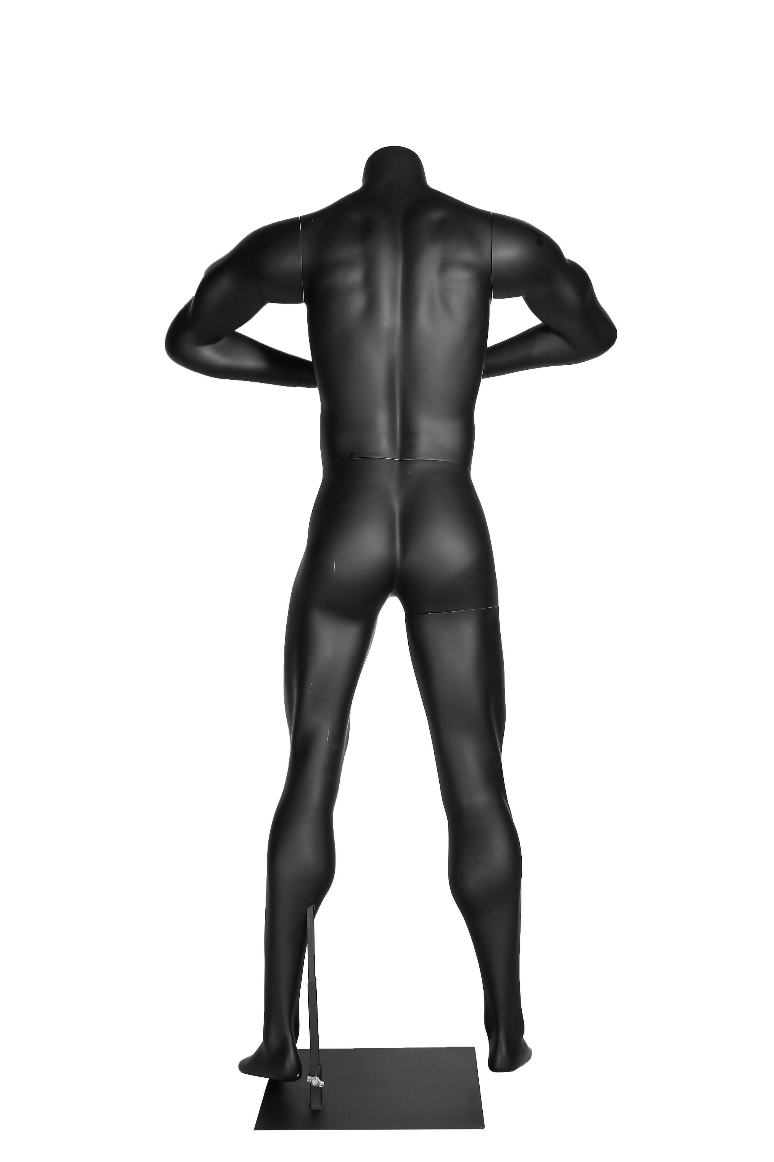 Male Basketball Holding Mannequins