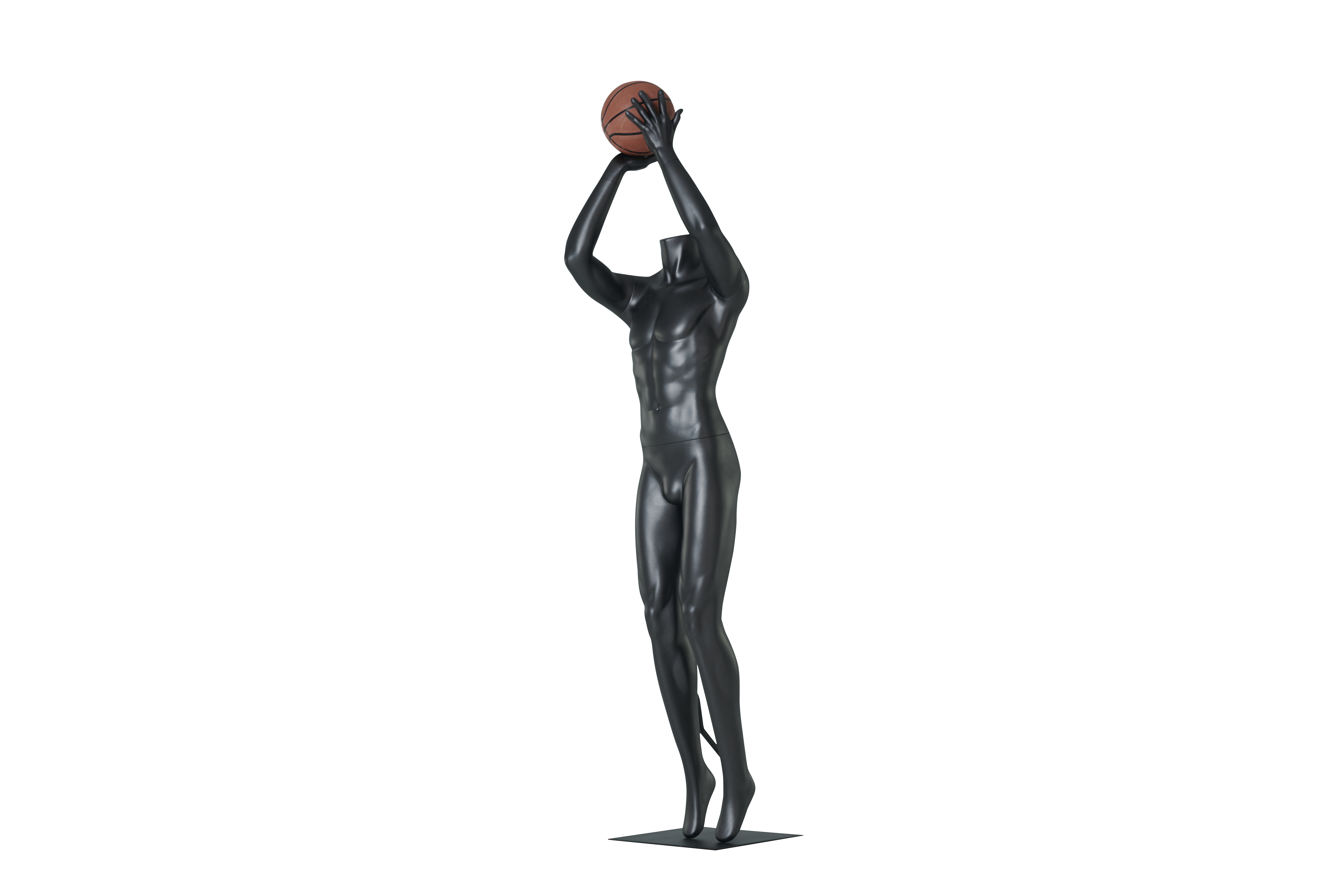 Male Basketball Shooting Mannequins