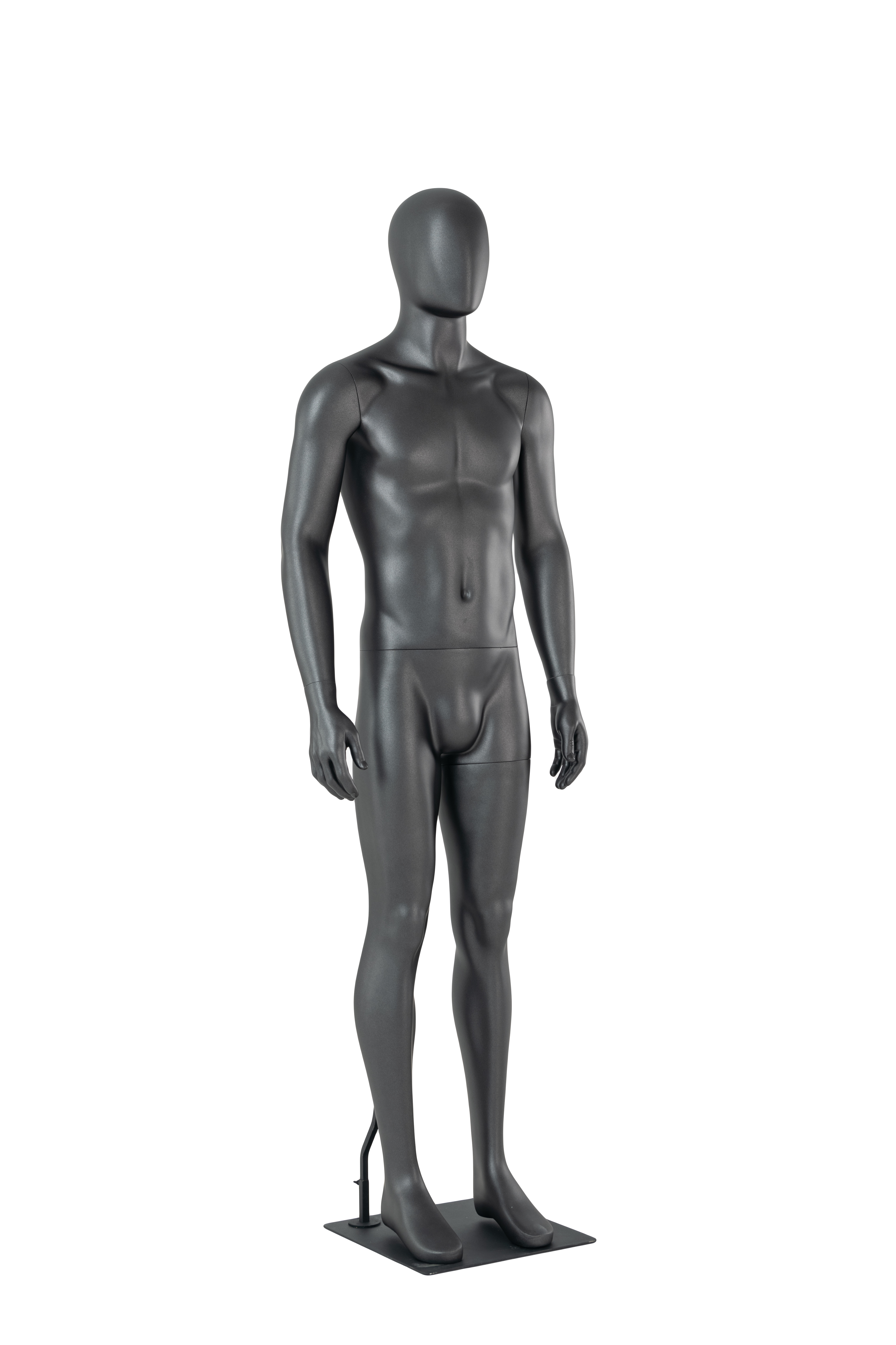 Full-Body Male Mannequin in Relaxed Standing Pose