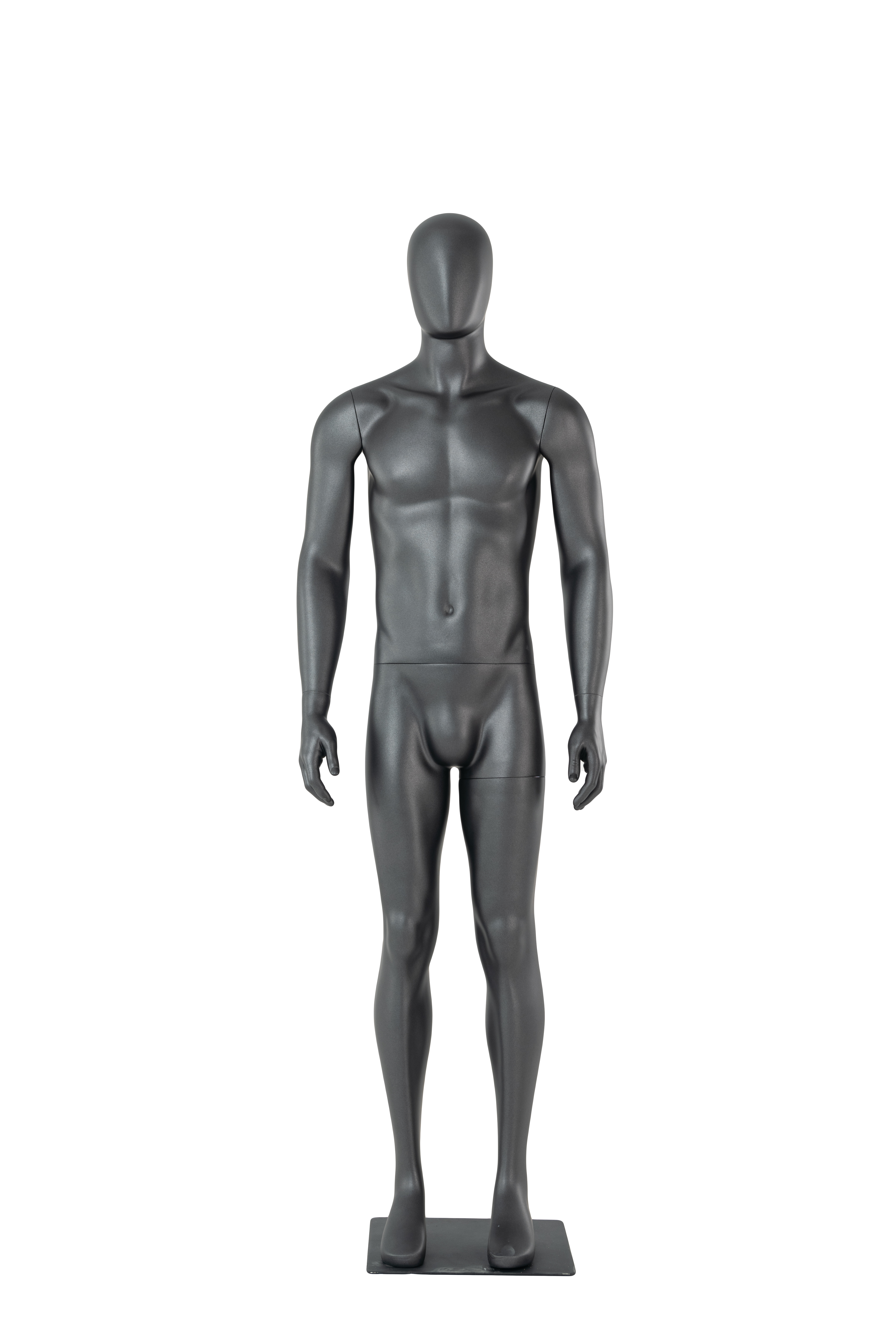Full-Body Male Mannequin in Relaxed Standing Pose