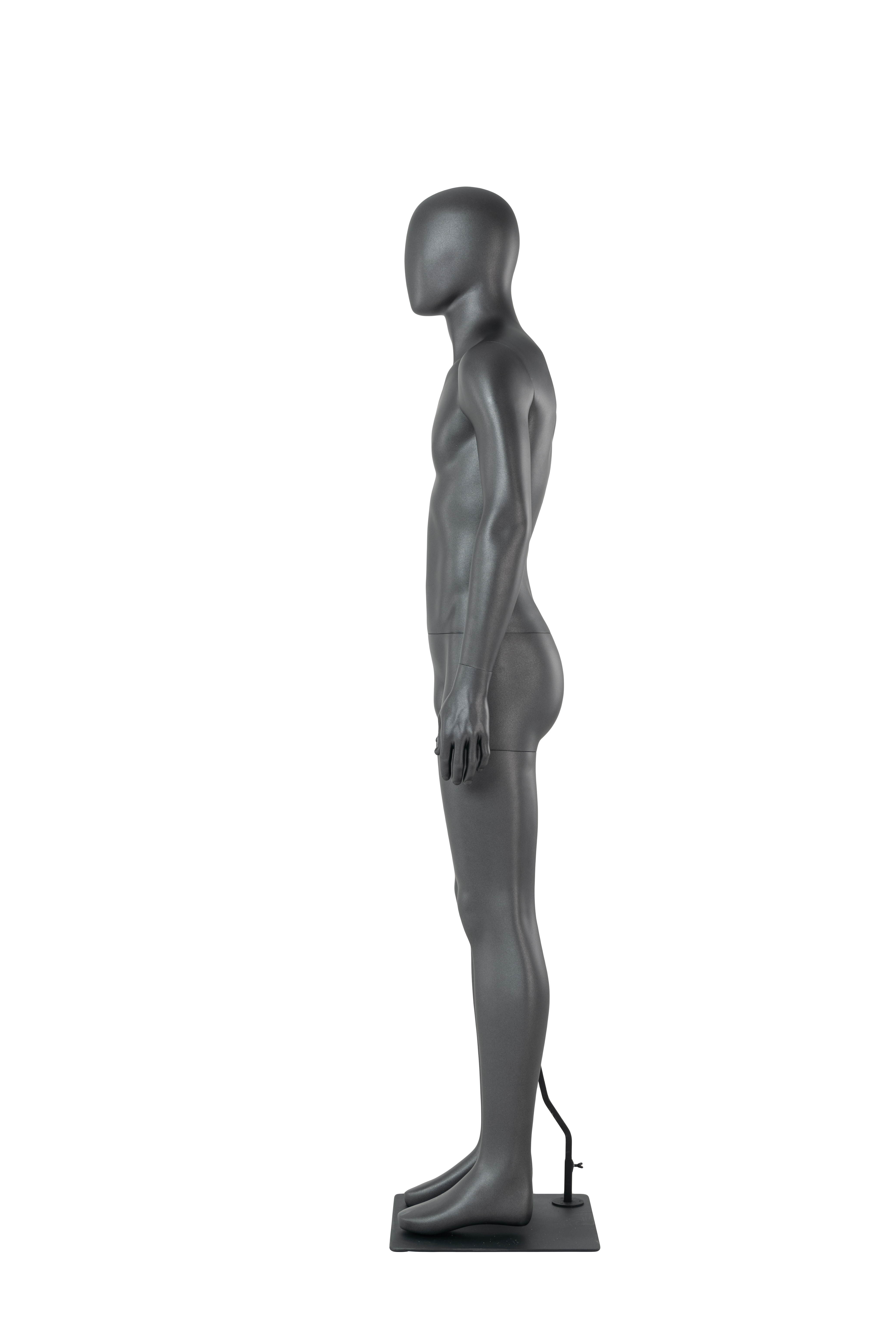 Full-Body Male Mannequin in Relaxed Standing Pose
