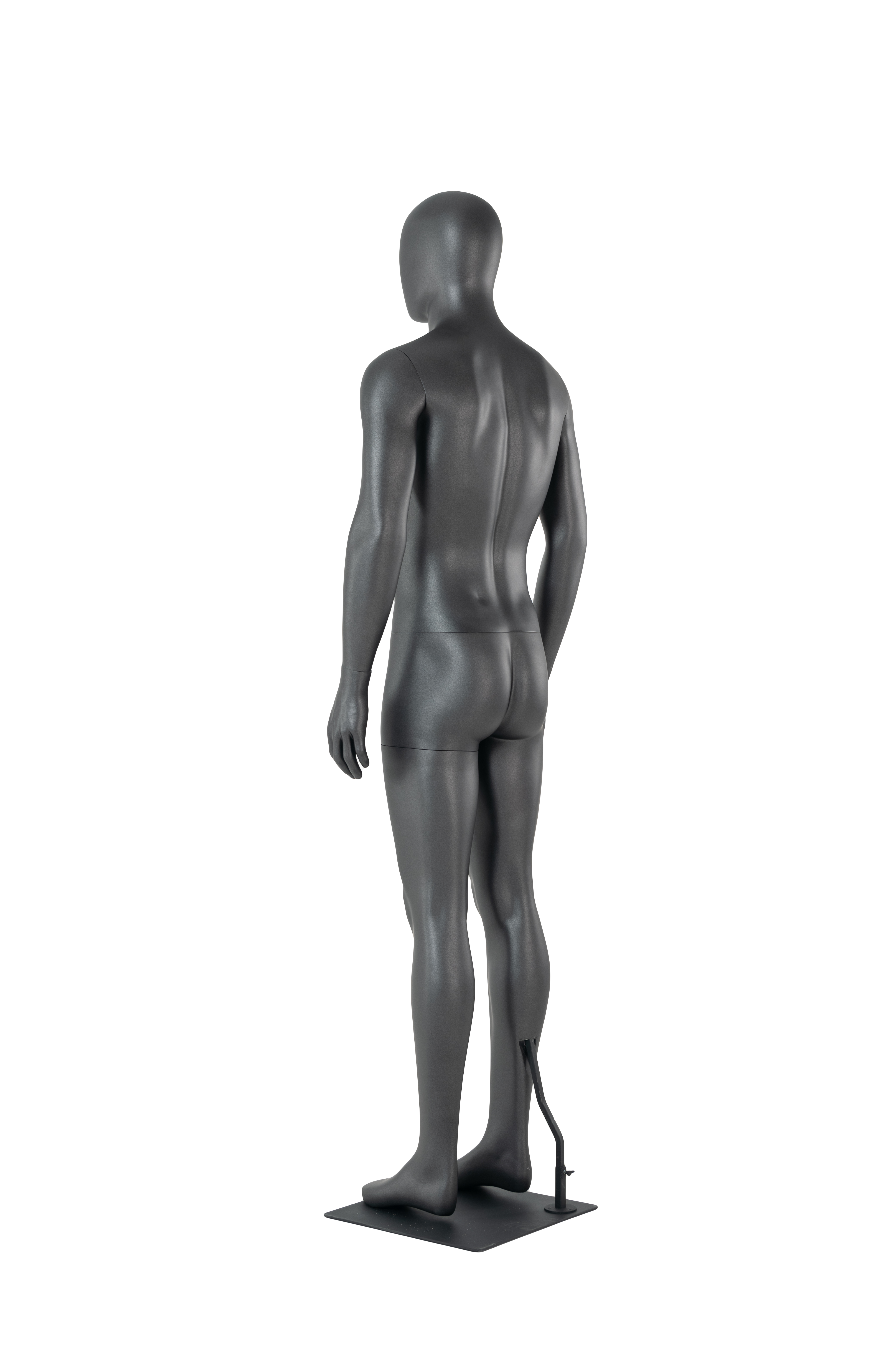 Full-Body Male Mannequin in Relaxed Standing Pose