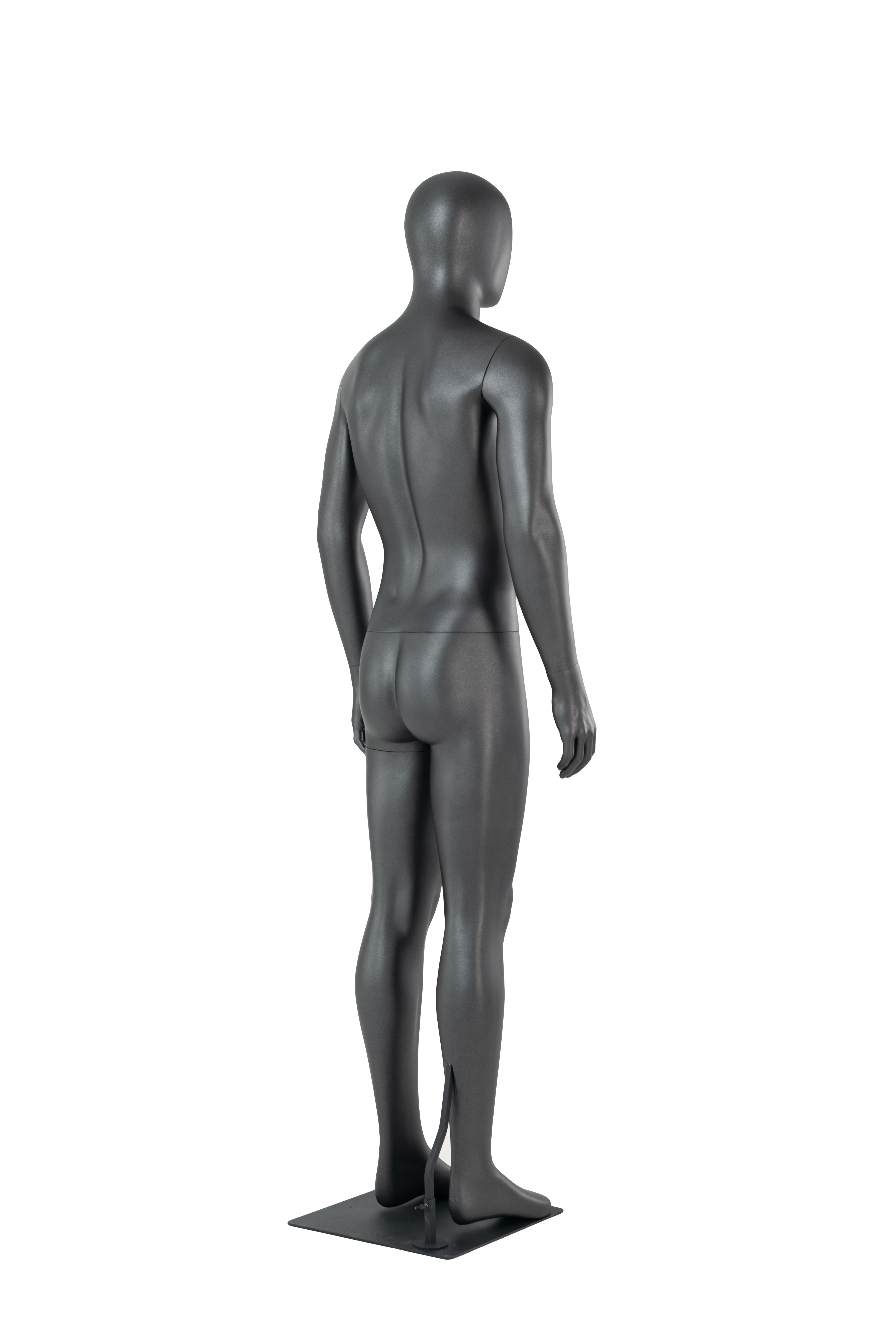 Full-Body Male Mannequin in Relaxed Standing Pose