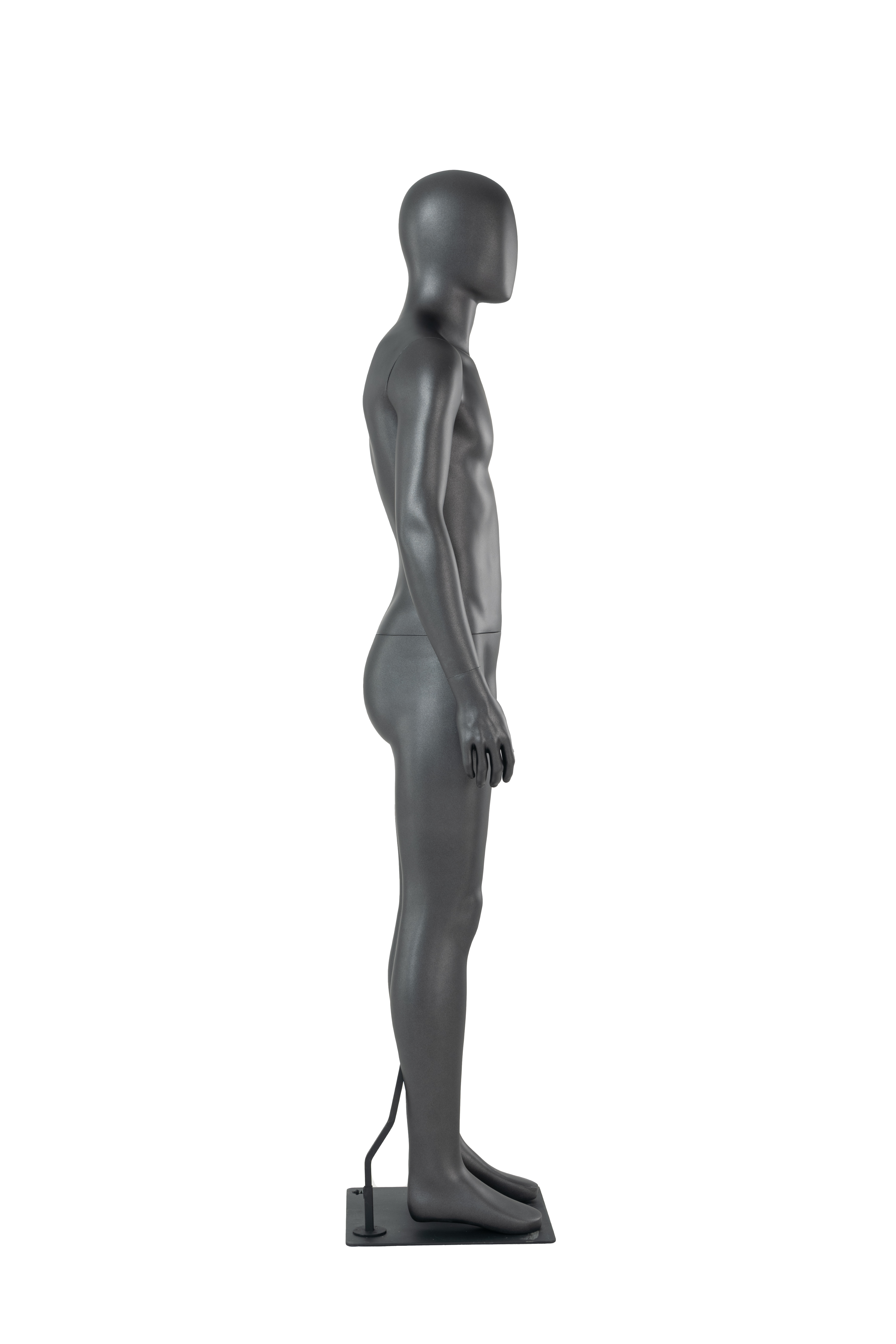 Full-Body Male Mannequin in Relaxed Standing Pose