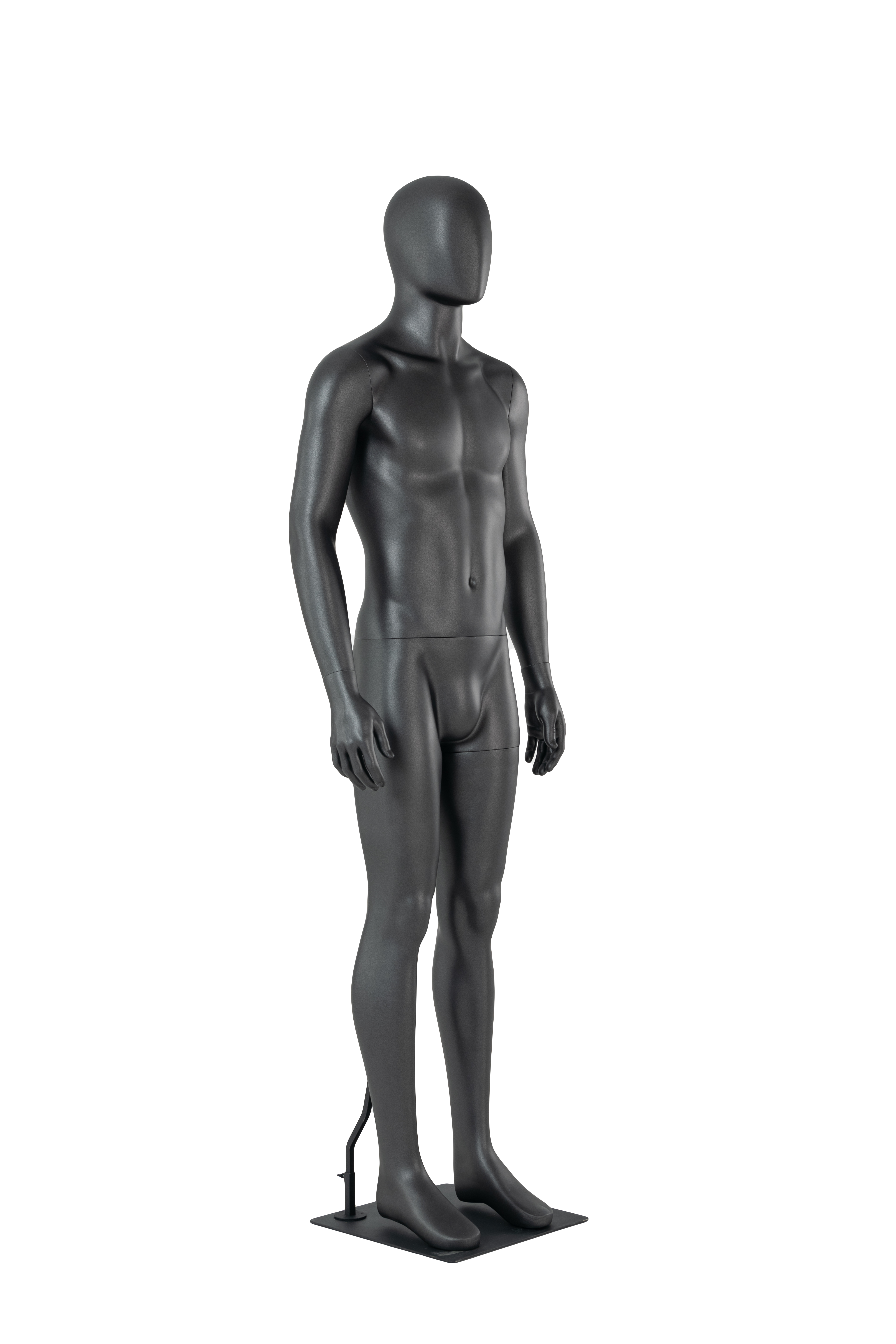 Full-Body Male Mannequin in Relaxed Standing Pose