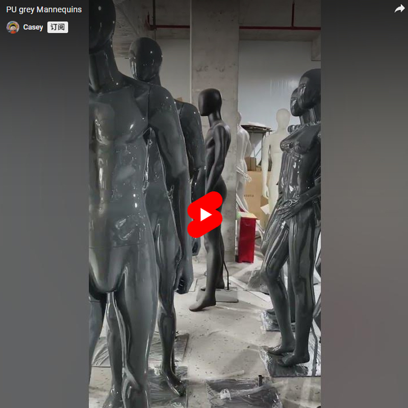 Introducing the Latest Mannequin in Striking Light Grey – Customizable to Fit Your Brand!