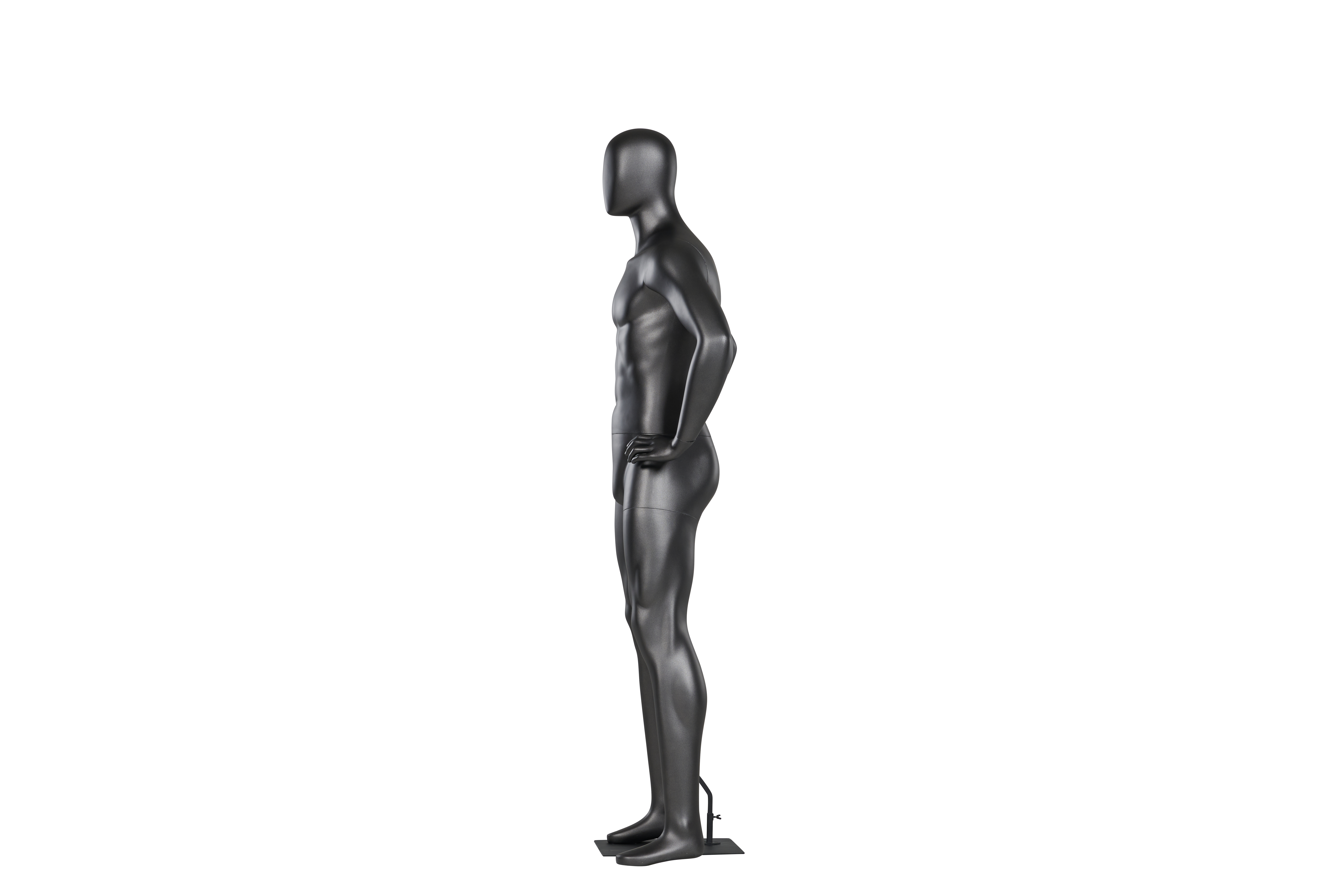 Male Mannequin with Basketball Pose