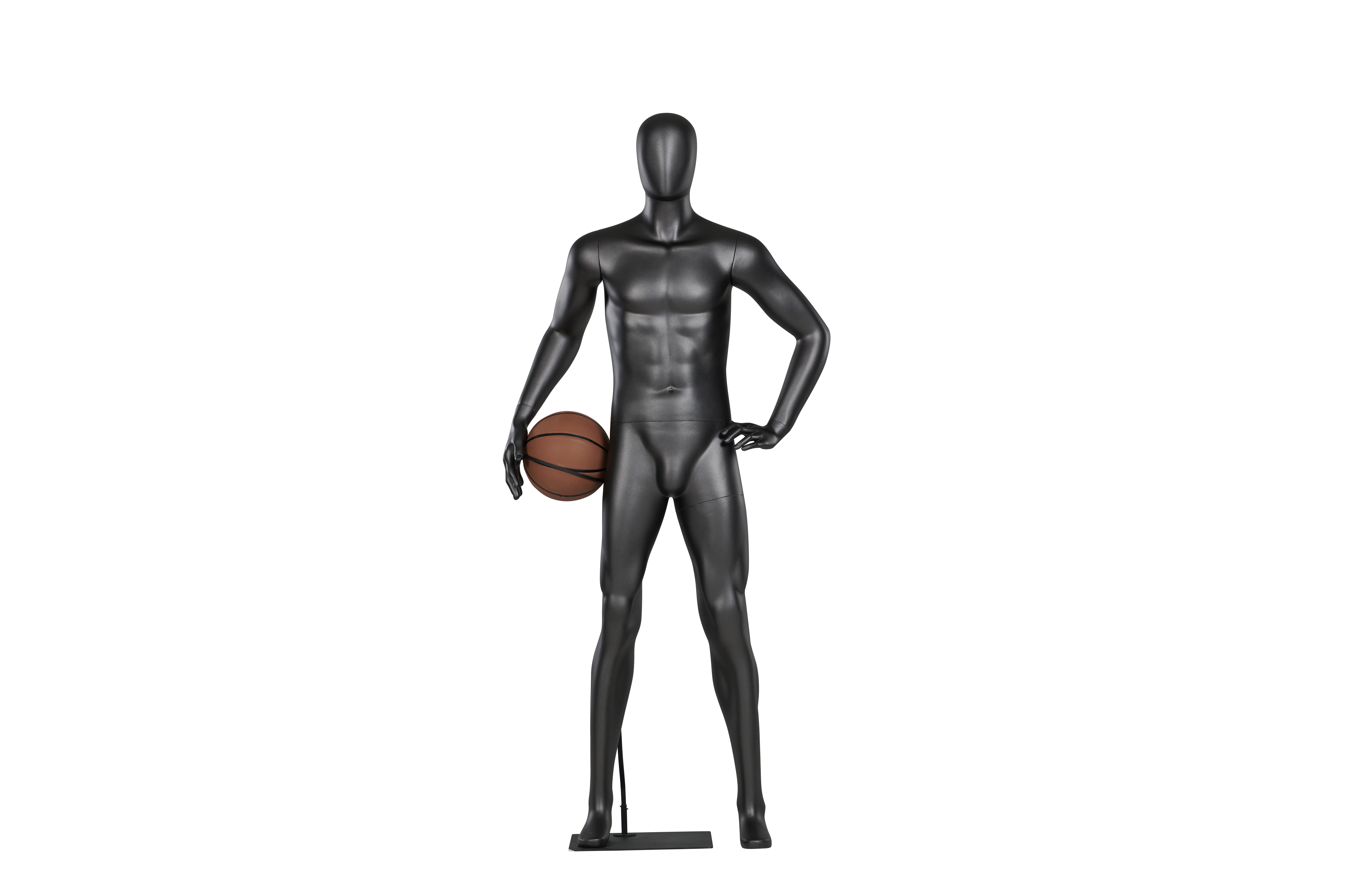 Male Mannequin with Basketball Pose