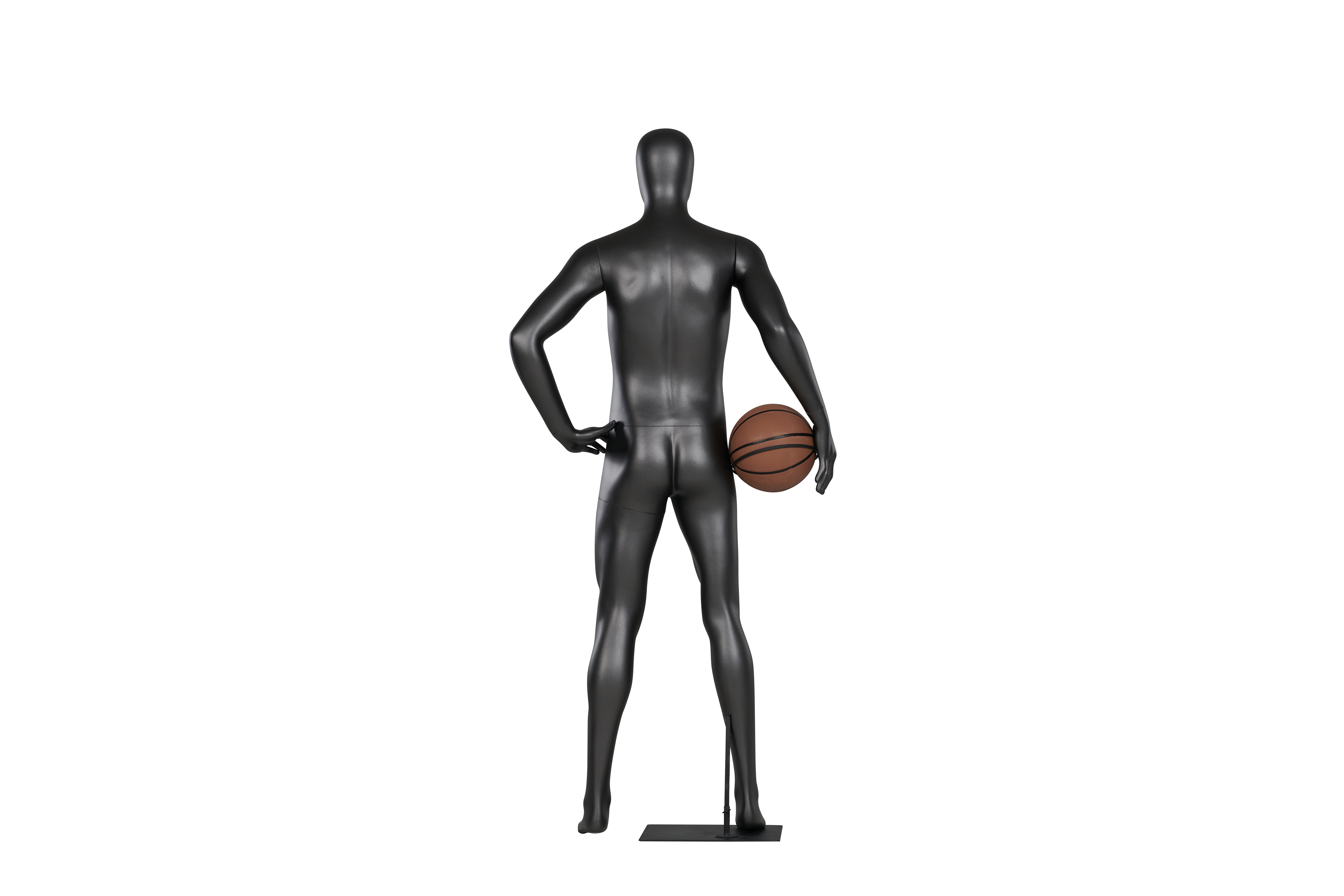 Male Mannequin with Basketball Pose