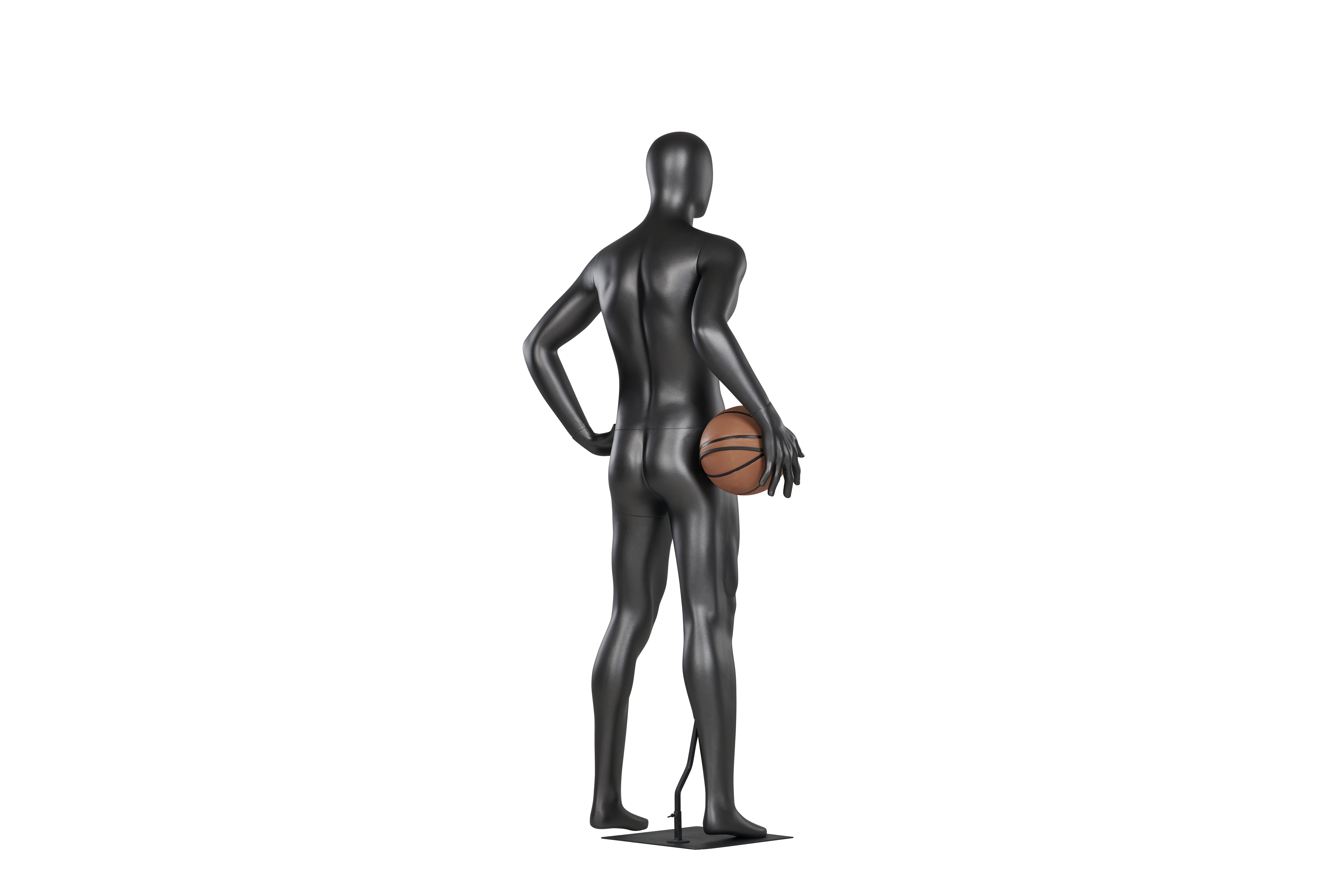 Male Mannequin with Basketball Pose