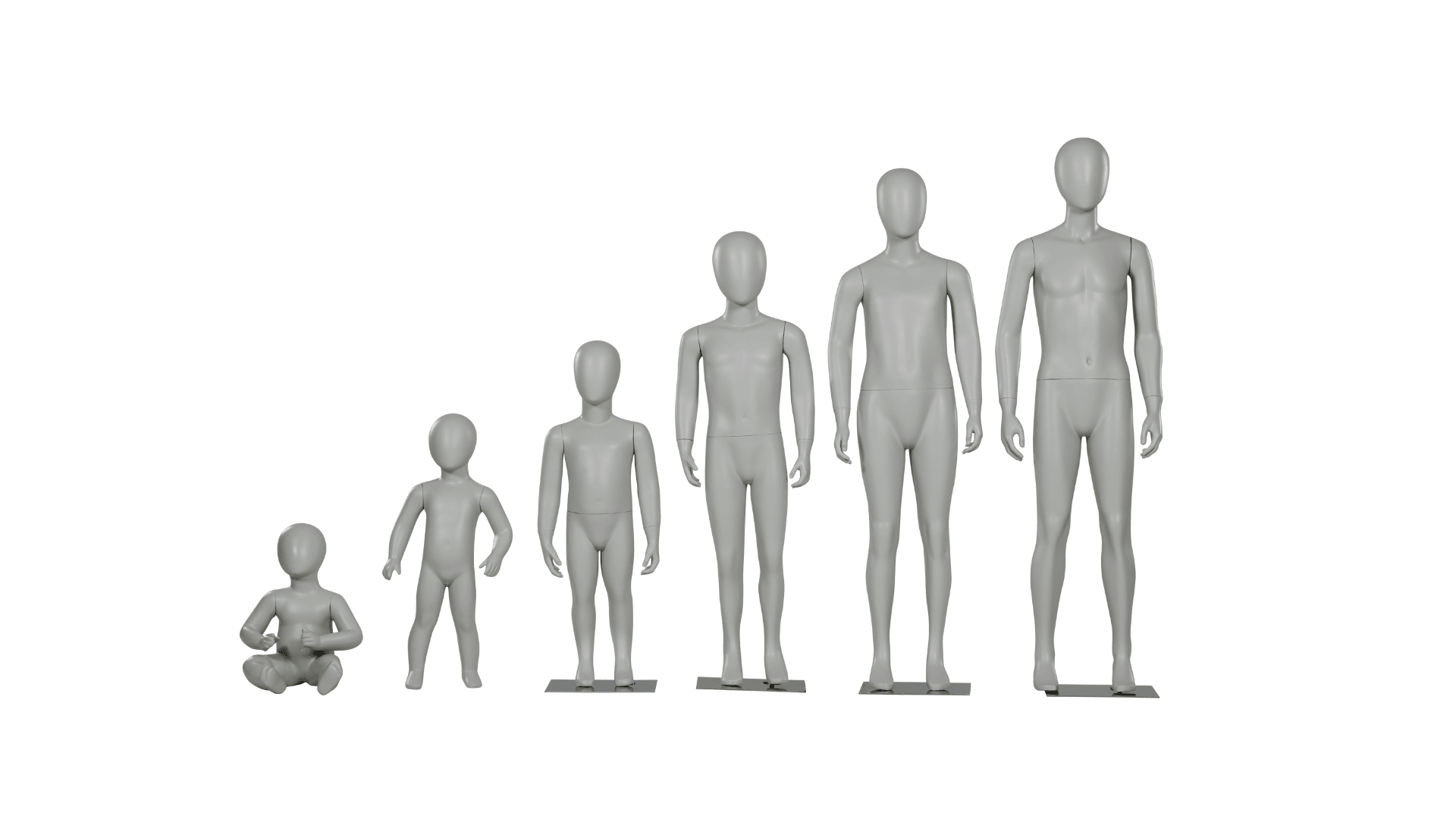 Standing Infant Mannequin
