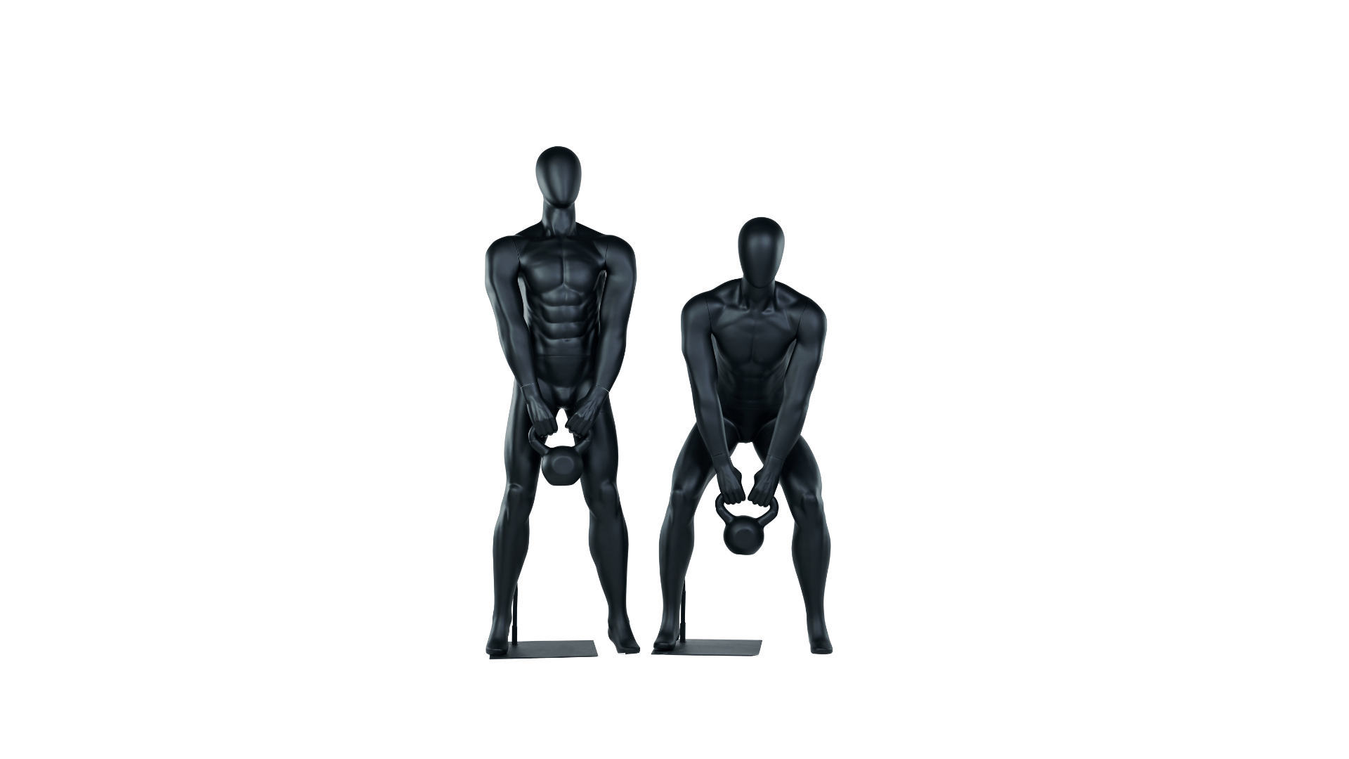 dumbbell mannequin