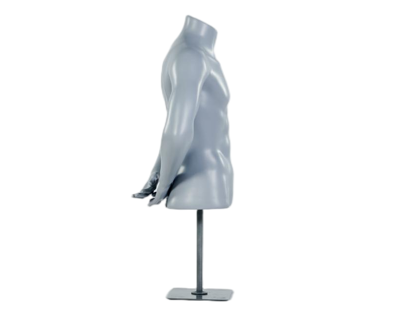 Mannequin de torse féminin mains derrière le dos