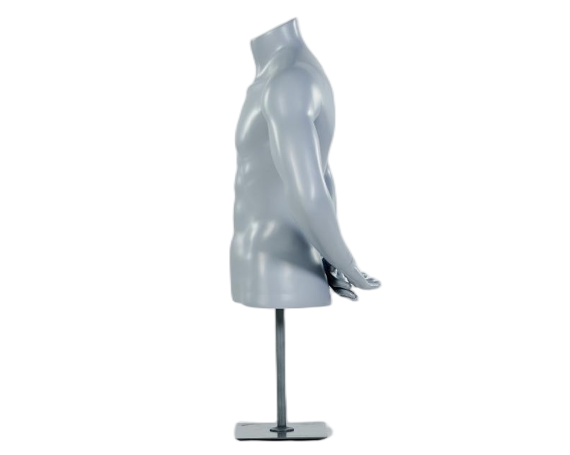 Mannequin de torse féminin mains derrière le dos