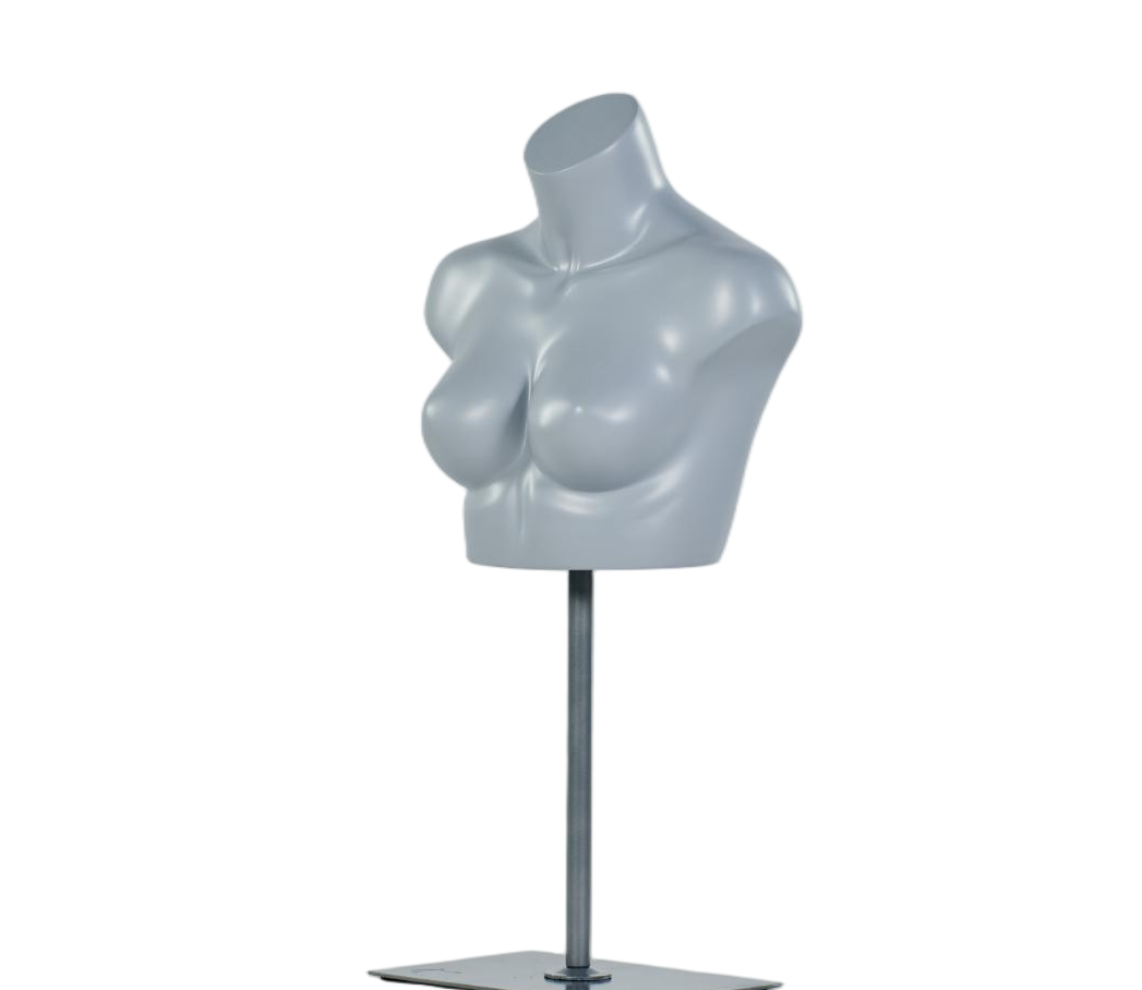 Maniquí de exhibición de sujetador femenino