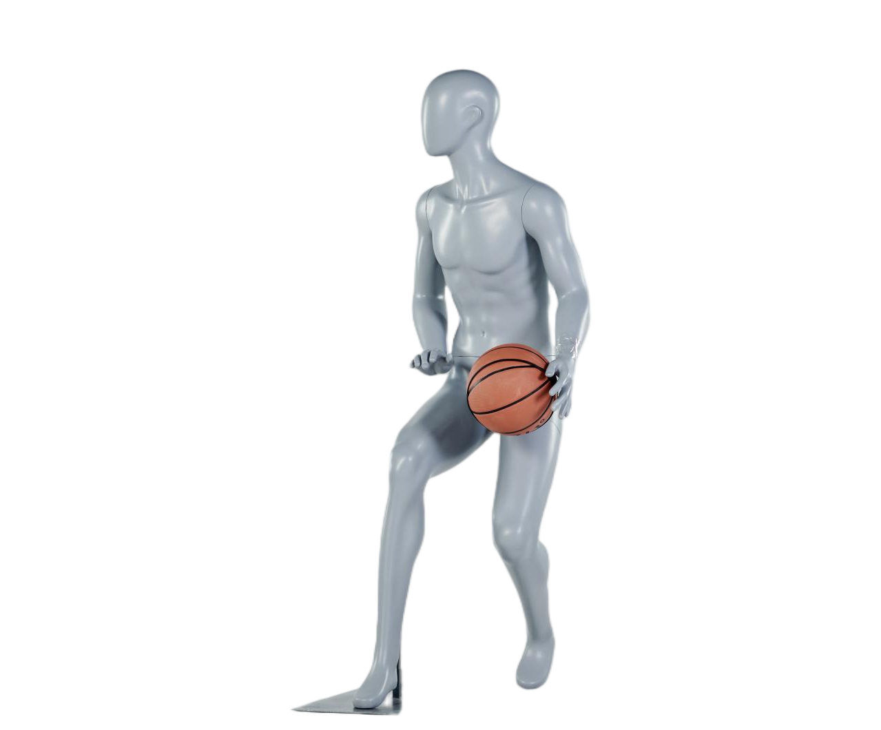 Manequim Masculino Pose de Basquete