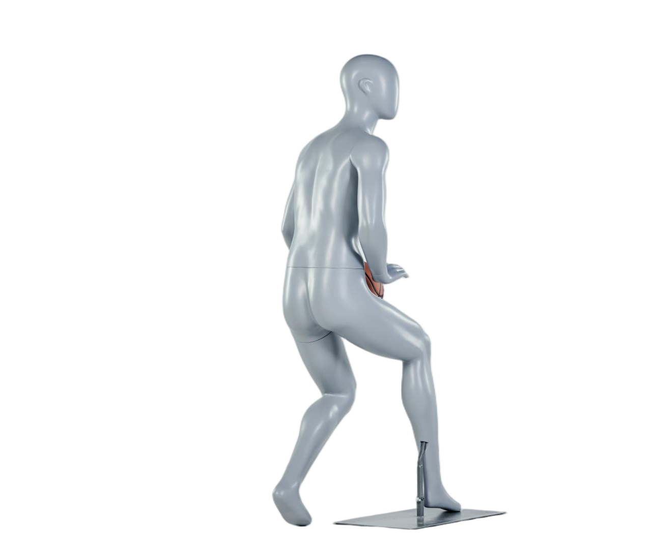 Manequim Masculino Pose de Basquete