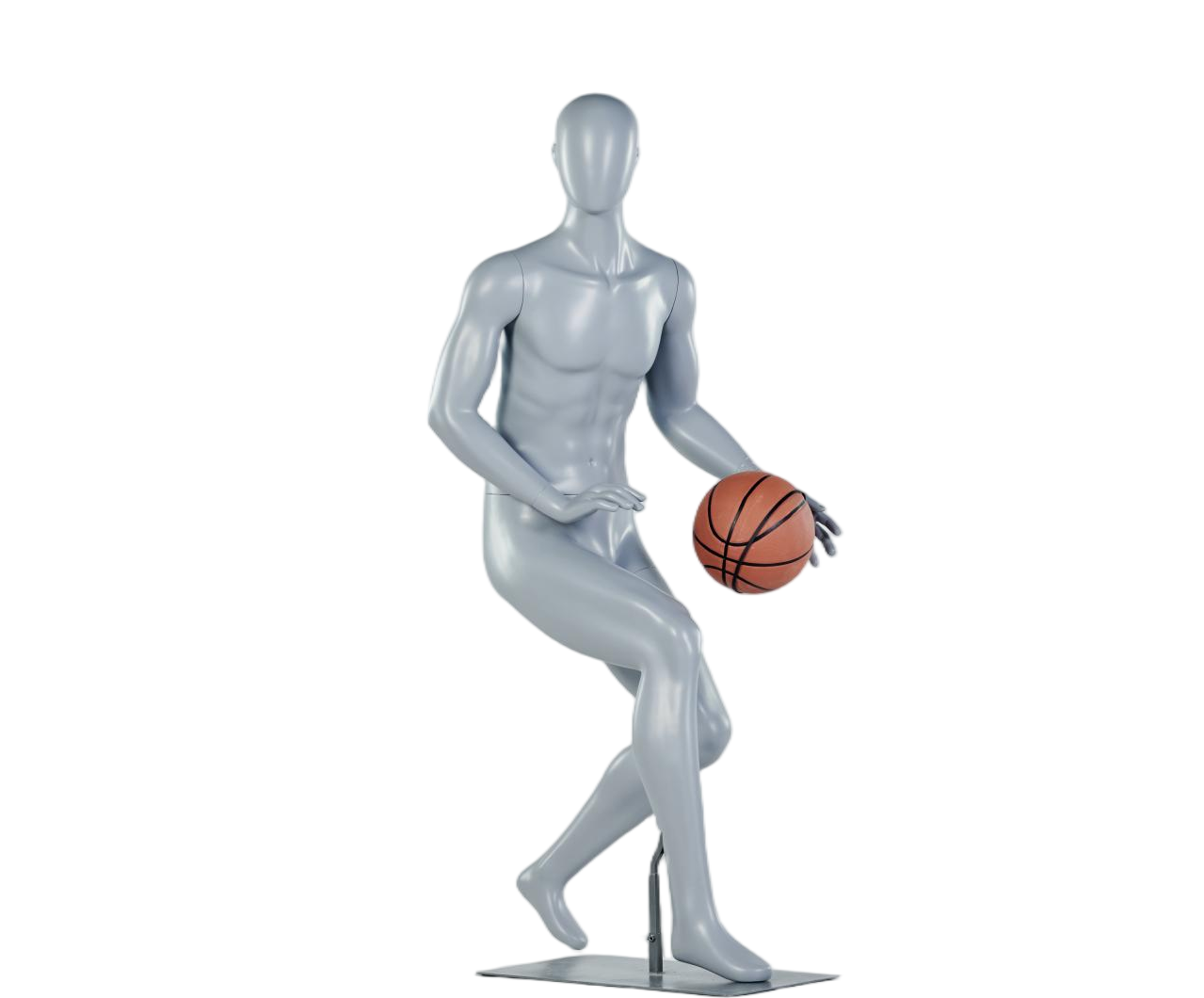 Manequim Masculino Pose de Basquete