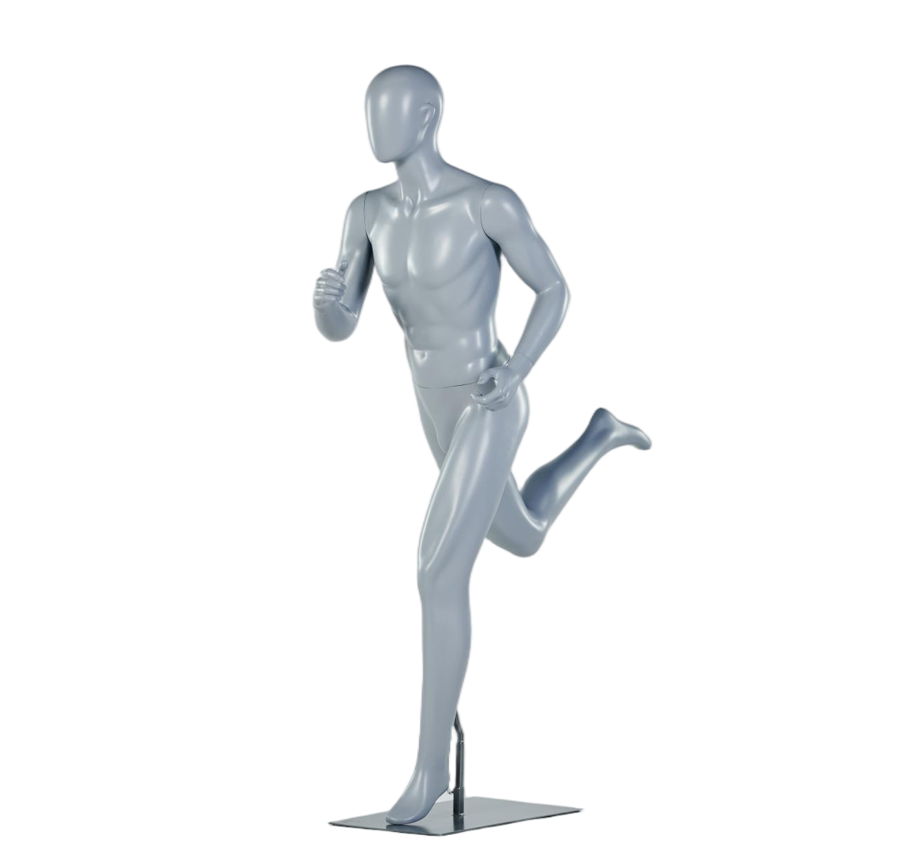 Manequim Masculino em Postura de Corrida