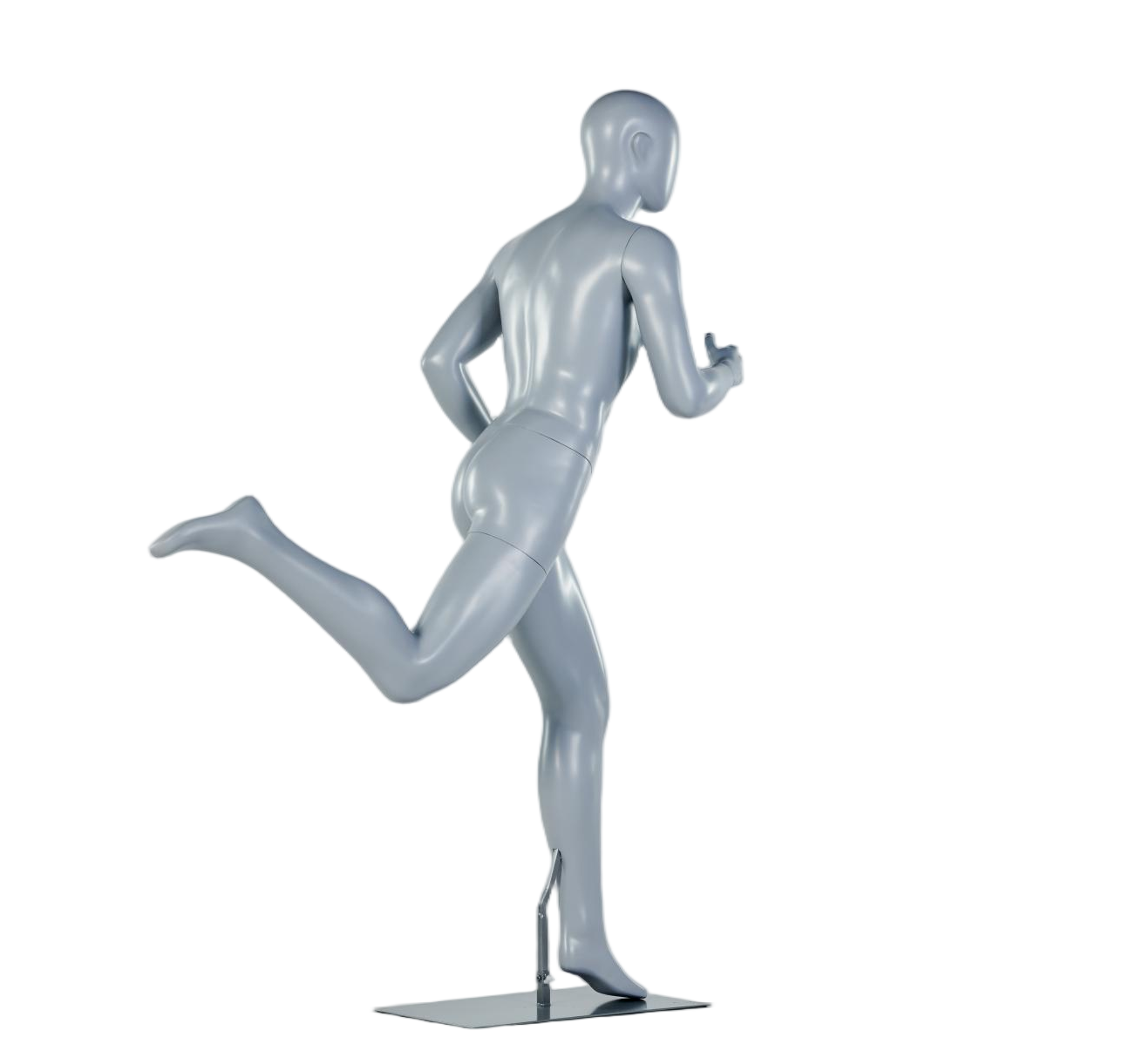 Manequim Masculino em Postura de Corrida