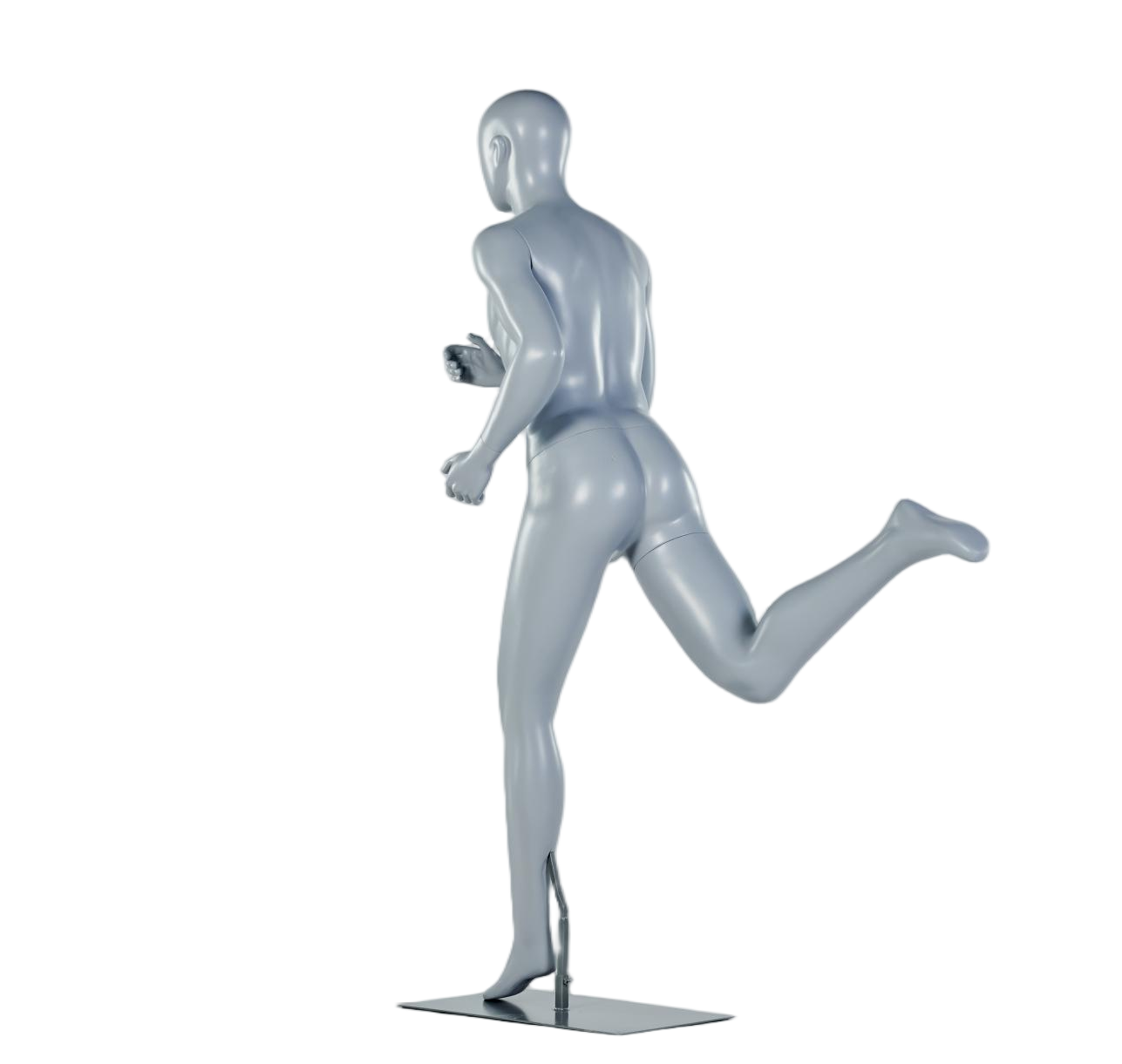 Manequim Masculino em Postura de Corrida