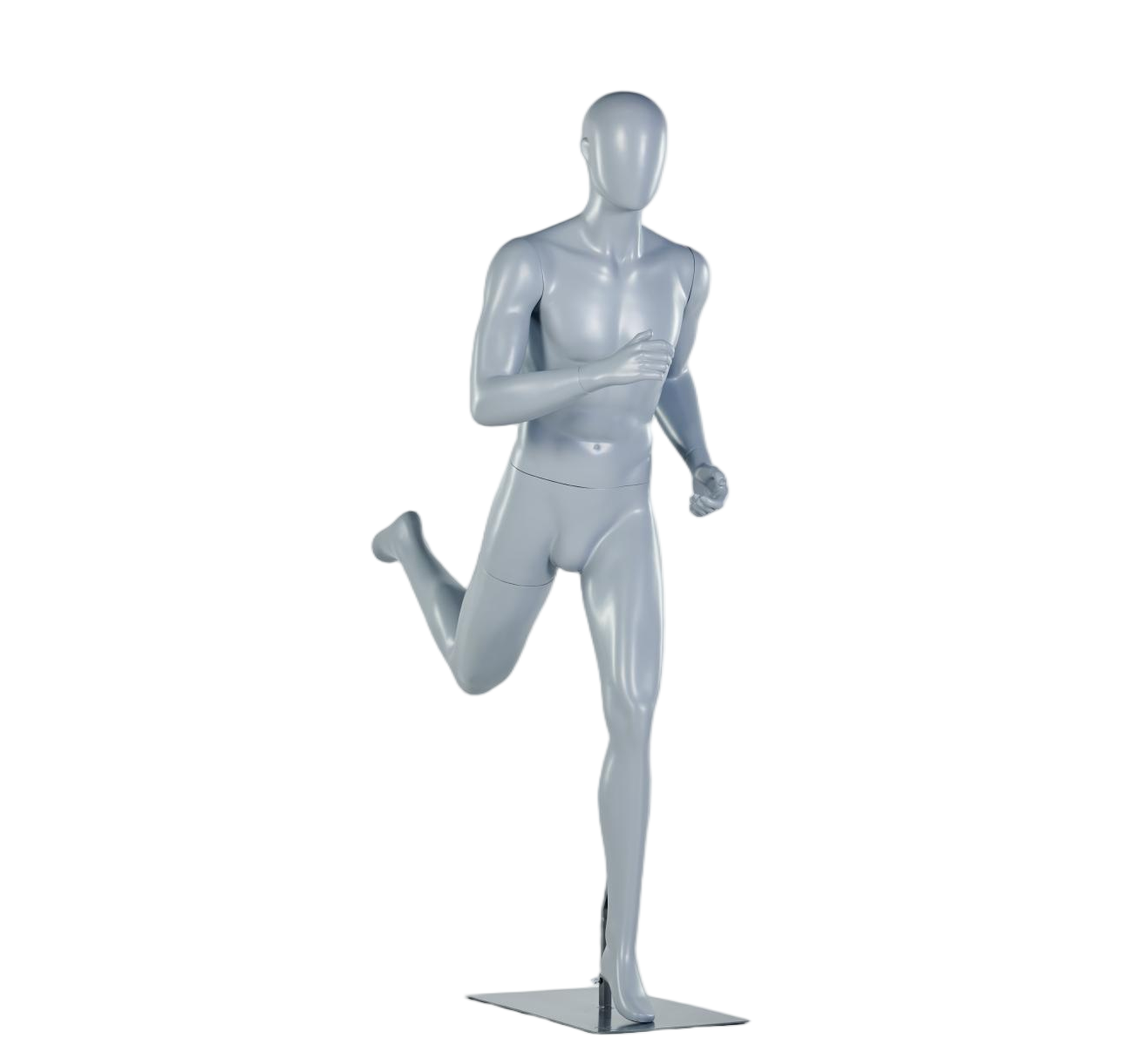 Manequim Masculino em Postura de Corrida
